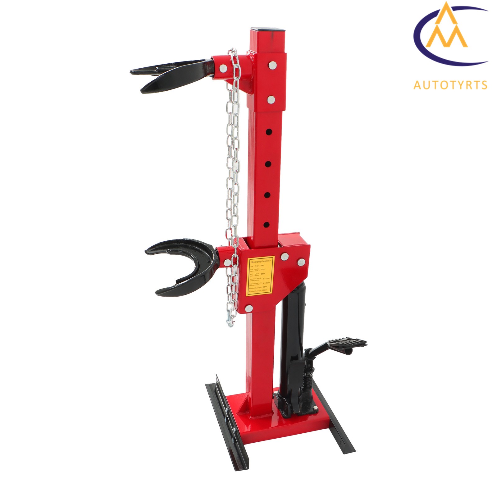 Coil Spring Compressor Red Auto Strut Hydraulic Compressor Removing Tool 4.5T