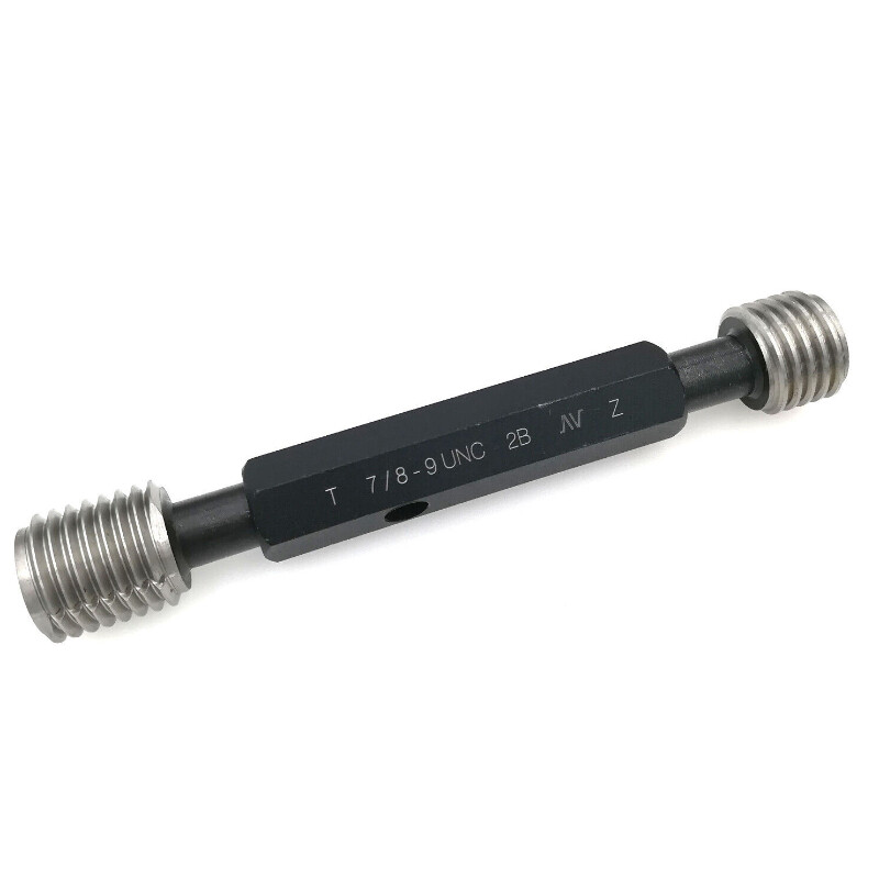 Thread Plug Gage 7/8-9 UNC 2B Double Ends Thread Plug Gage Unified Thread Gage