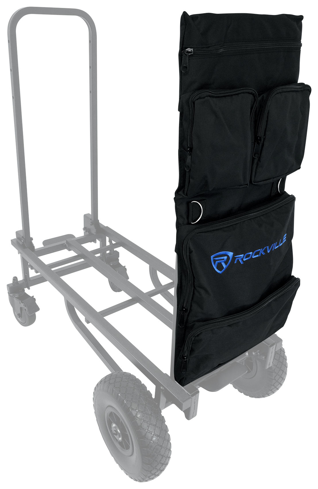 Rockville CART-ACC 5 Pocket Accessory Bag Fits Rock N Roller R2RT/R6G/R6/R6RT