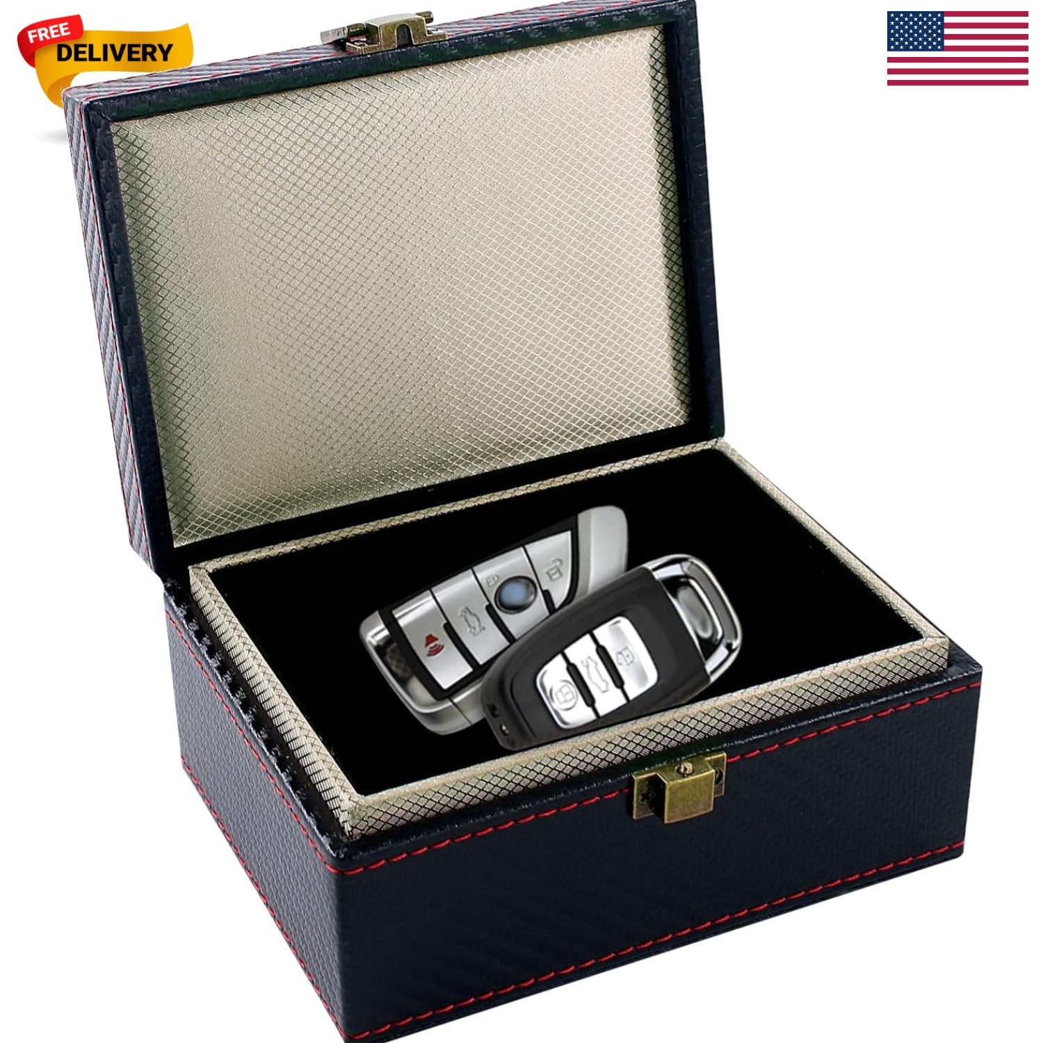 Faraday Box, Faraday Key Fob Protector, Faraday Cage, Key Fob Signal Blocker ...
