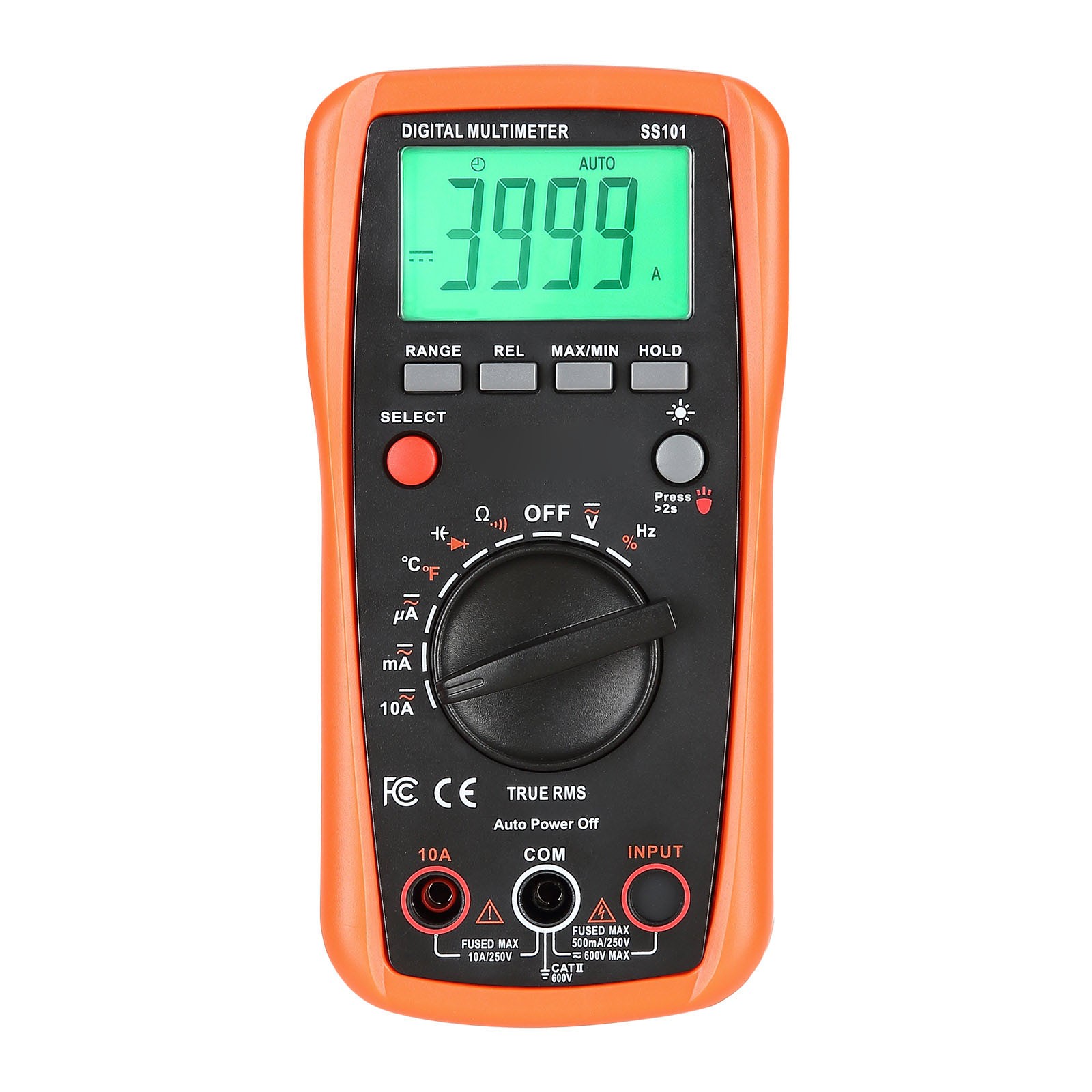 Uimoso Digital Multimeter 4000 Counts Auto-Ranging TRMS Voltage Tester