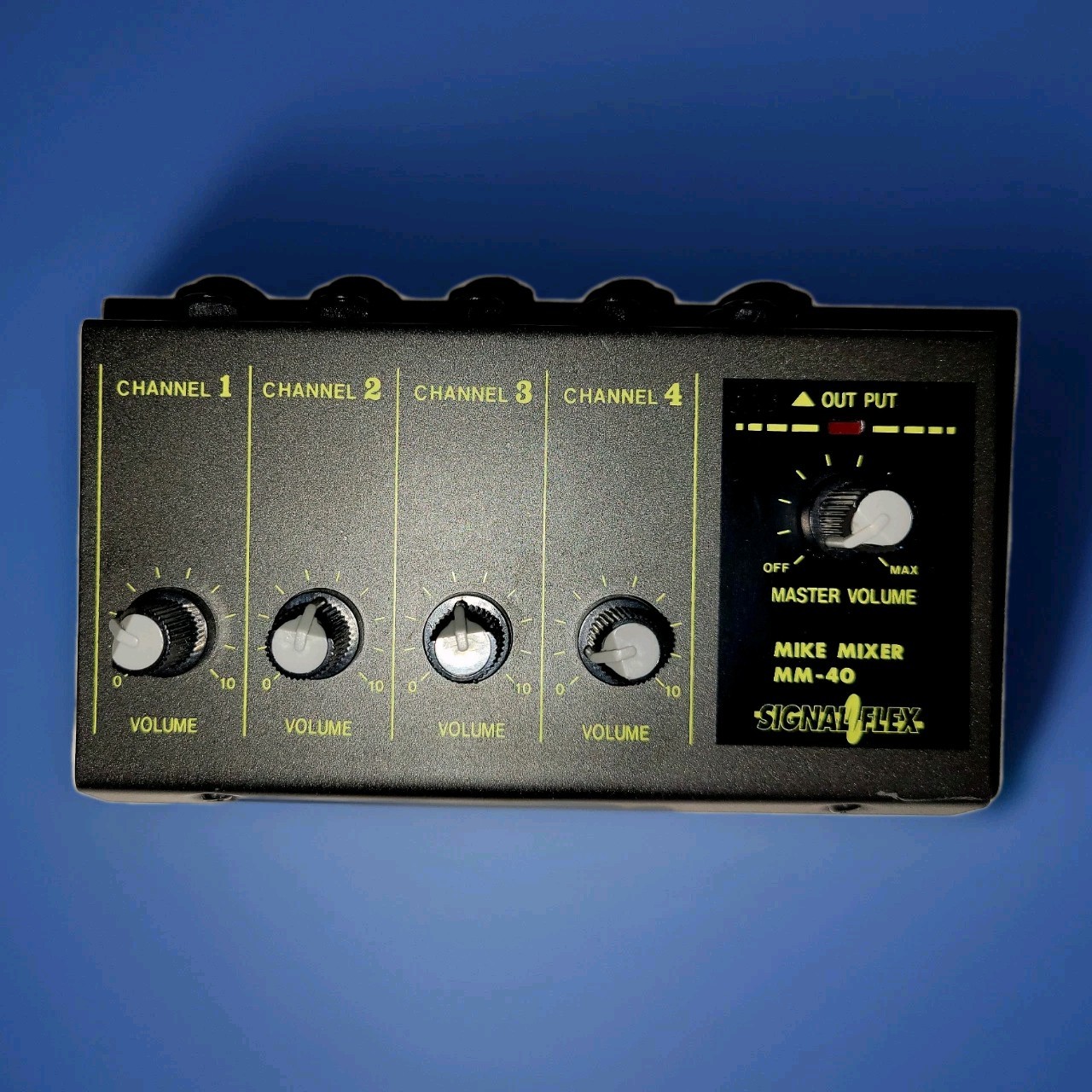 Signal⚡Flex Mike Mixer MM-40 / 4- Channel Mixing Device Only