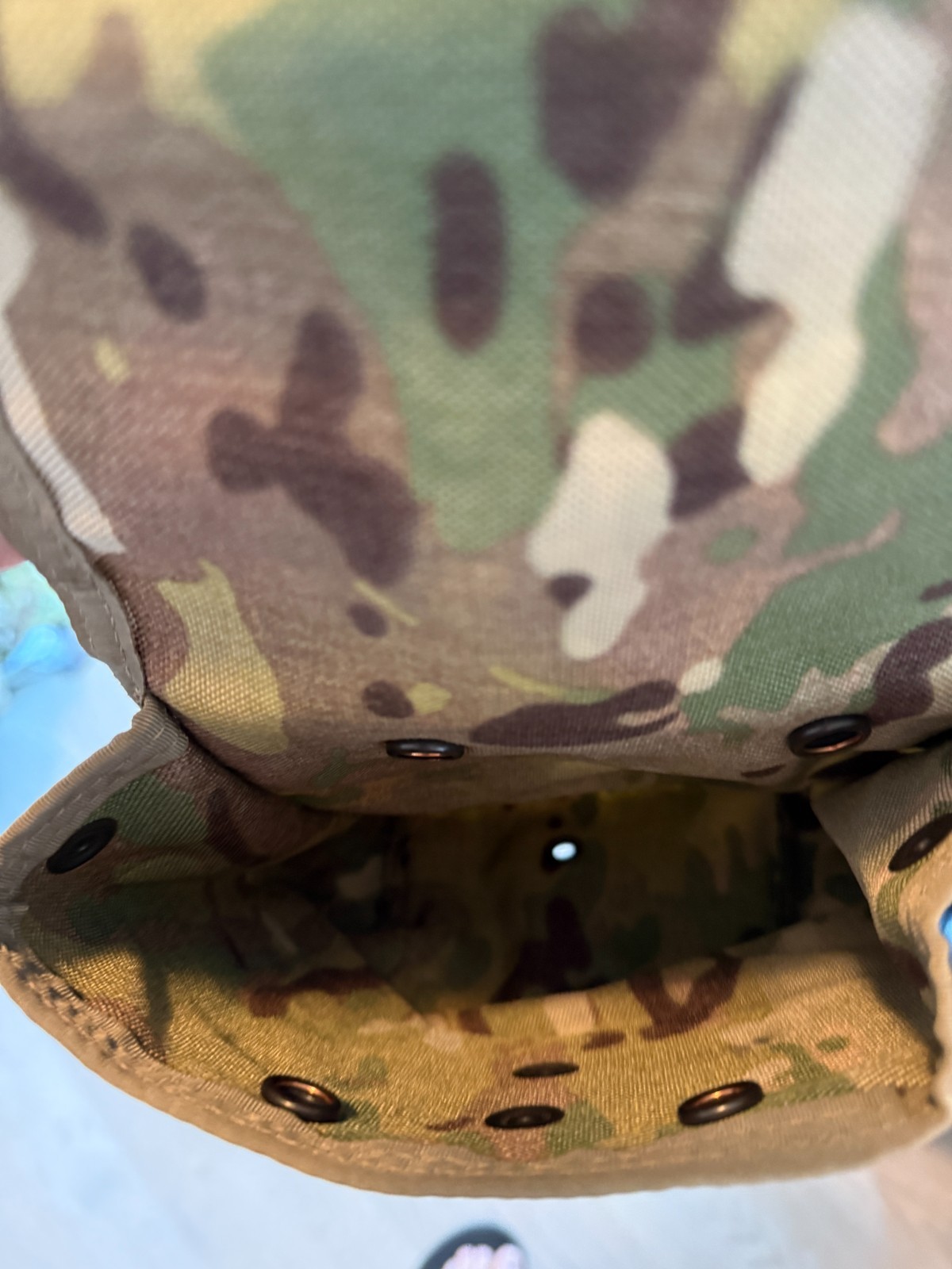Pair Initial Attack Multicam MOLLE Large Utility Pouches GP USA Made