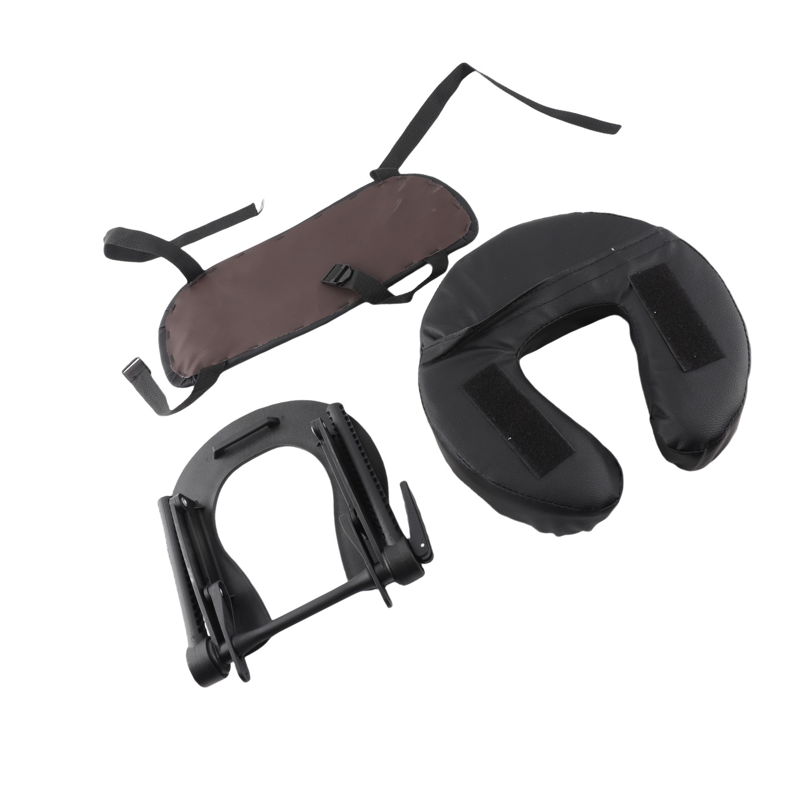 Beauty Bed Headrest Cradle U Shape Adjustable Folding Massage Table Face Cradle
