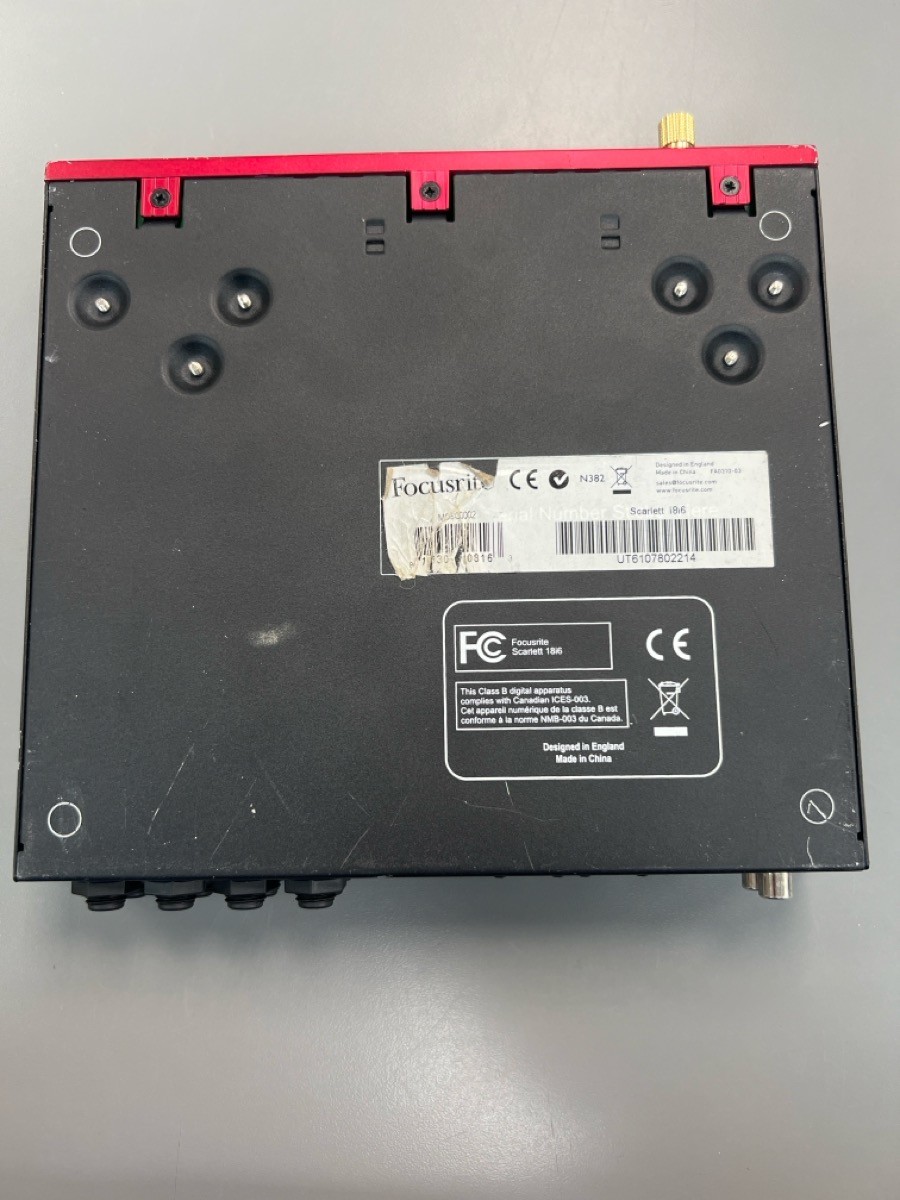Focusrite Scarlett 18I6 (PD7017874)