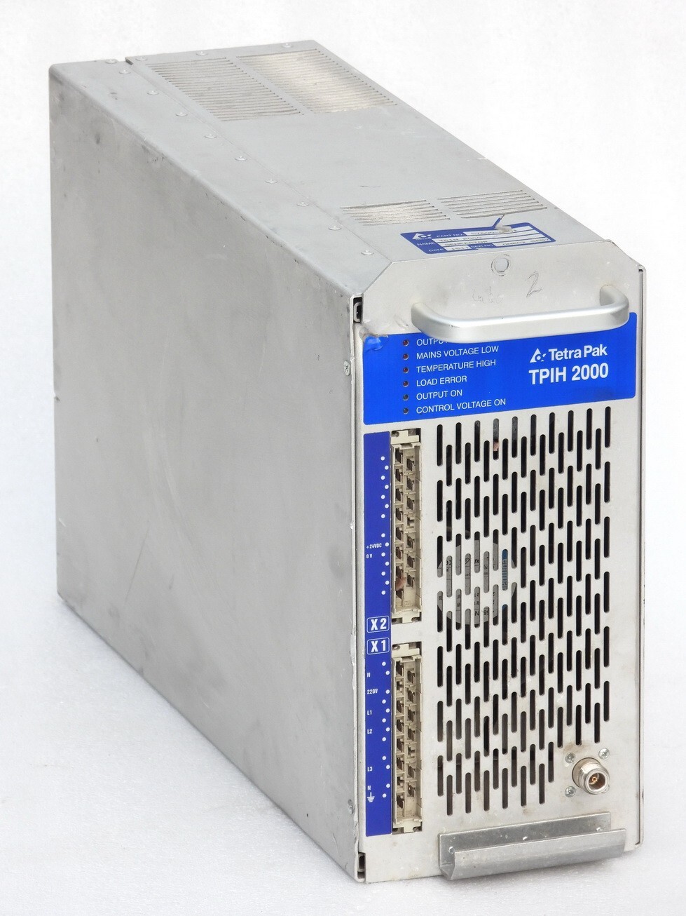 TETRA PAK MODEL TPIH 2000 HIGH FREQUENCY INDUSTRIAL GENERATOR 67600-0601