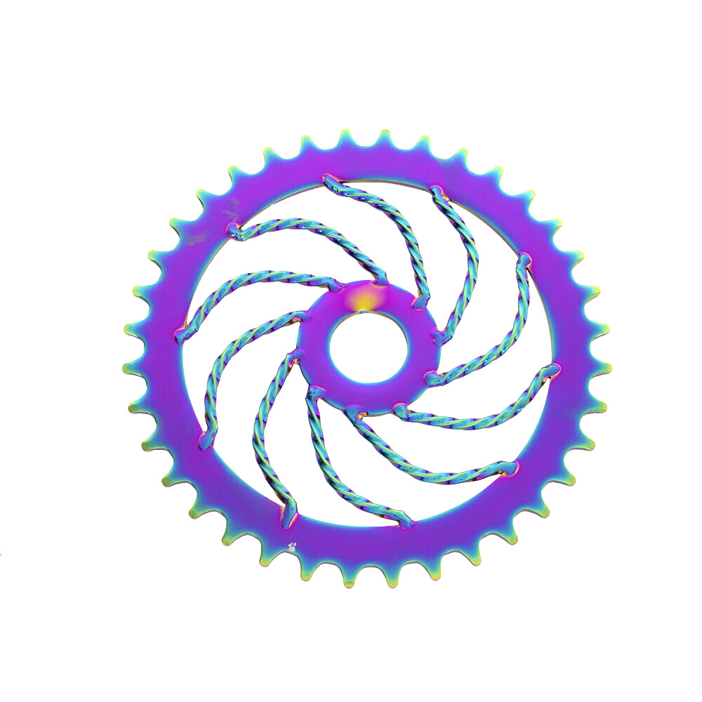 NEON Twisted Bicycle Chainring Sprocket 36T  X 1/8" Lowrider Cruiser Bikes