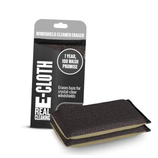 Windshield Haze Eraser - Interior Windshield & Car Window 1 Count (Pack of 2)