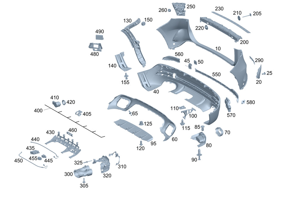 Genuine Mercedes-Benz Absorber 247-885-26-08