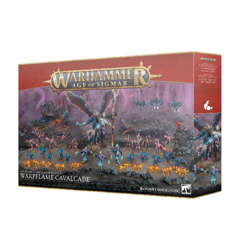 Brand New Warhammer Age of Sigmar: Disciples of Tzeentch: Warpflame Cavalcade