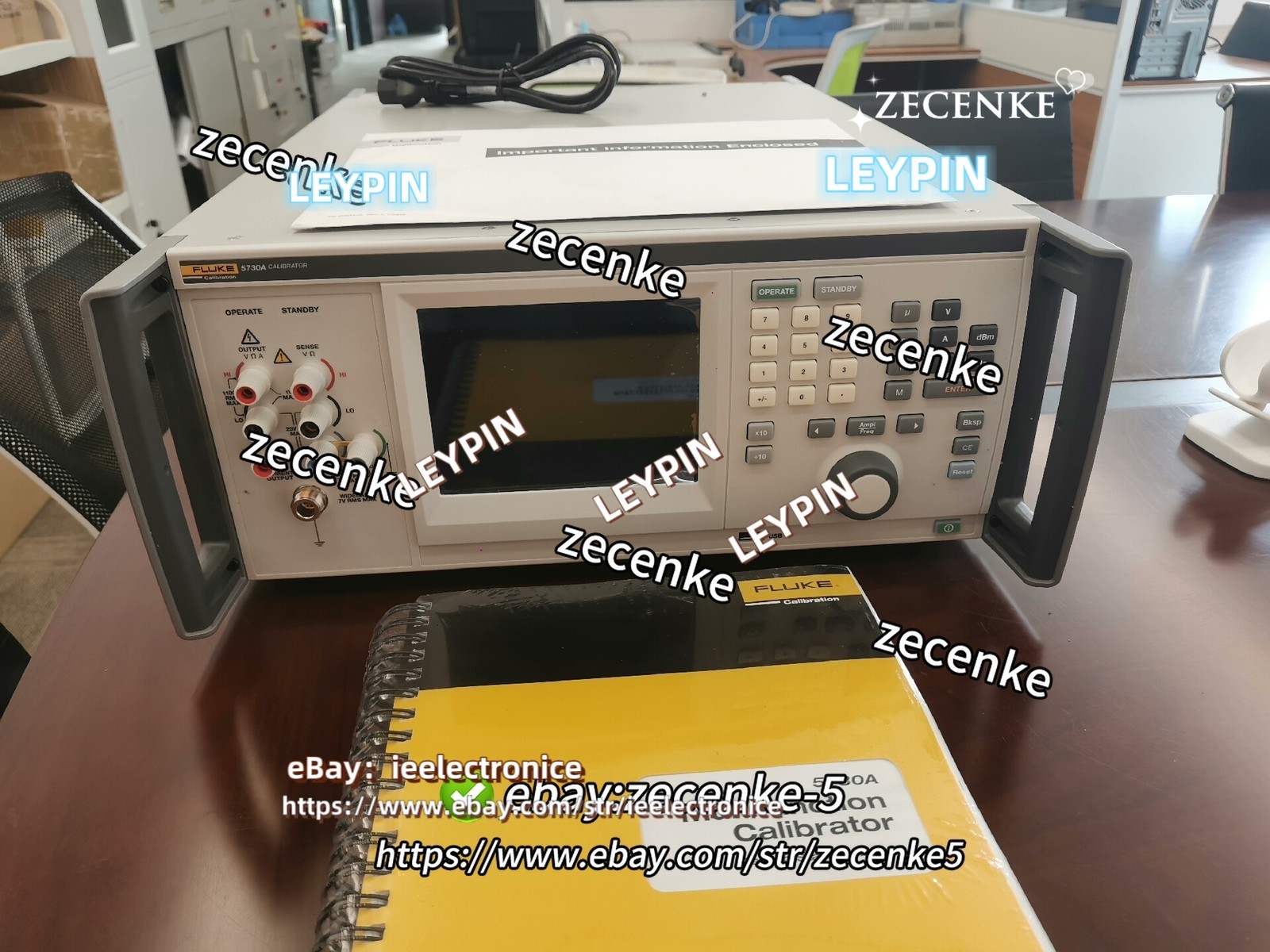 Fluke 5730A High Performance Multifunction Calibrator*ie