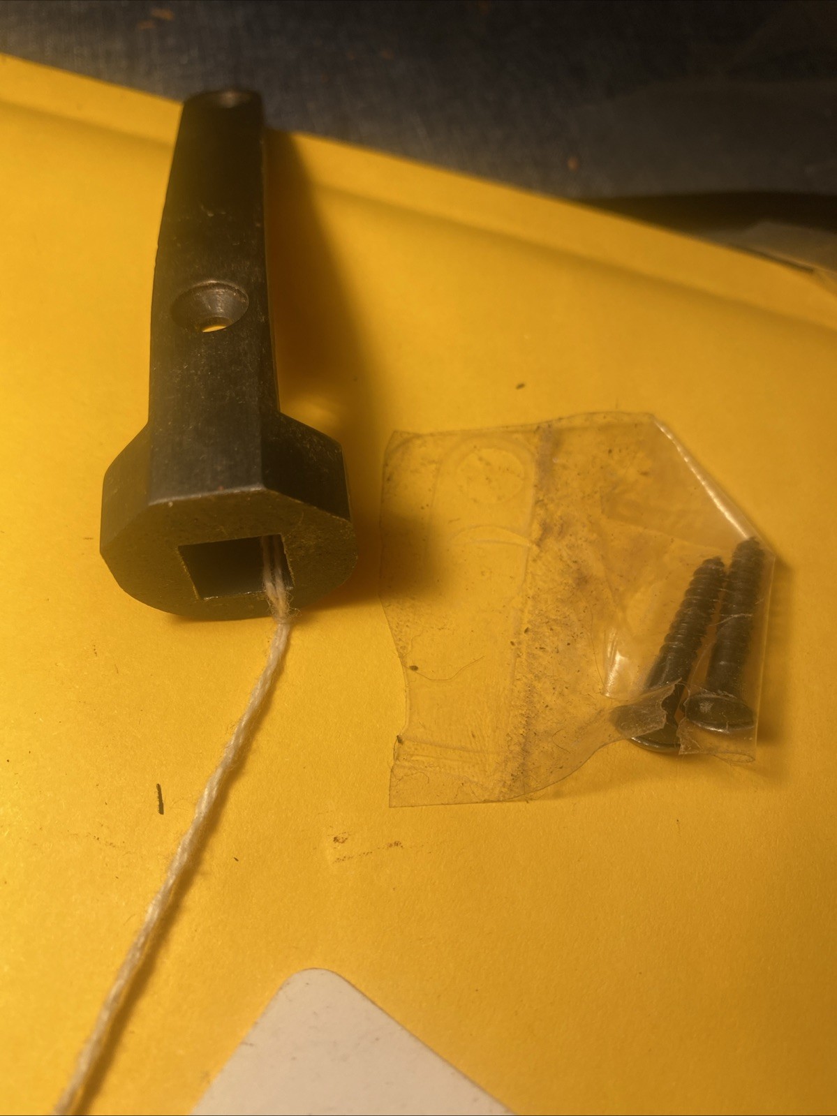 TC Thompson Center 1” Barrel Tang with screws (2)