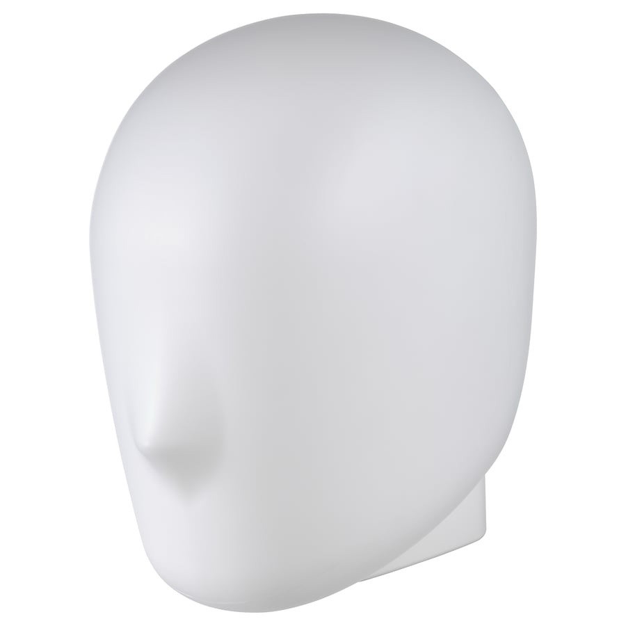 IKEA ISKÄRNA LED Table Lamp White Modern Face Design