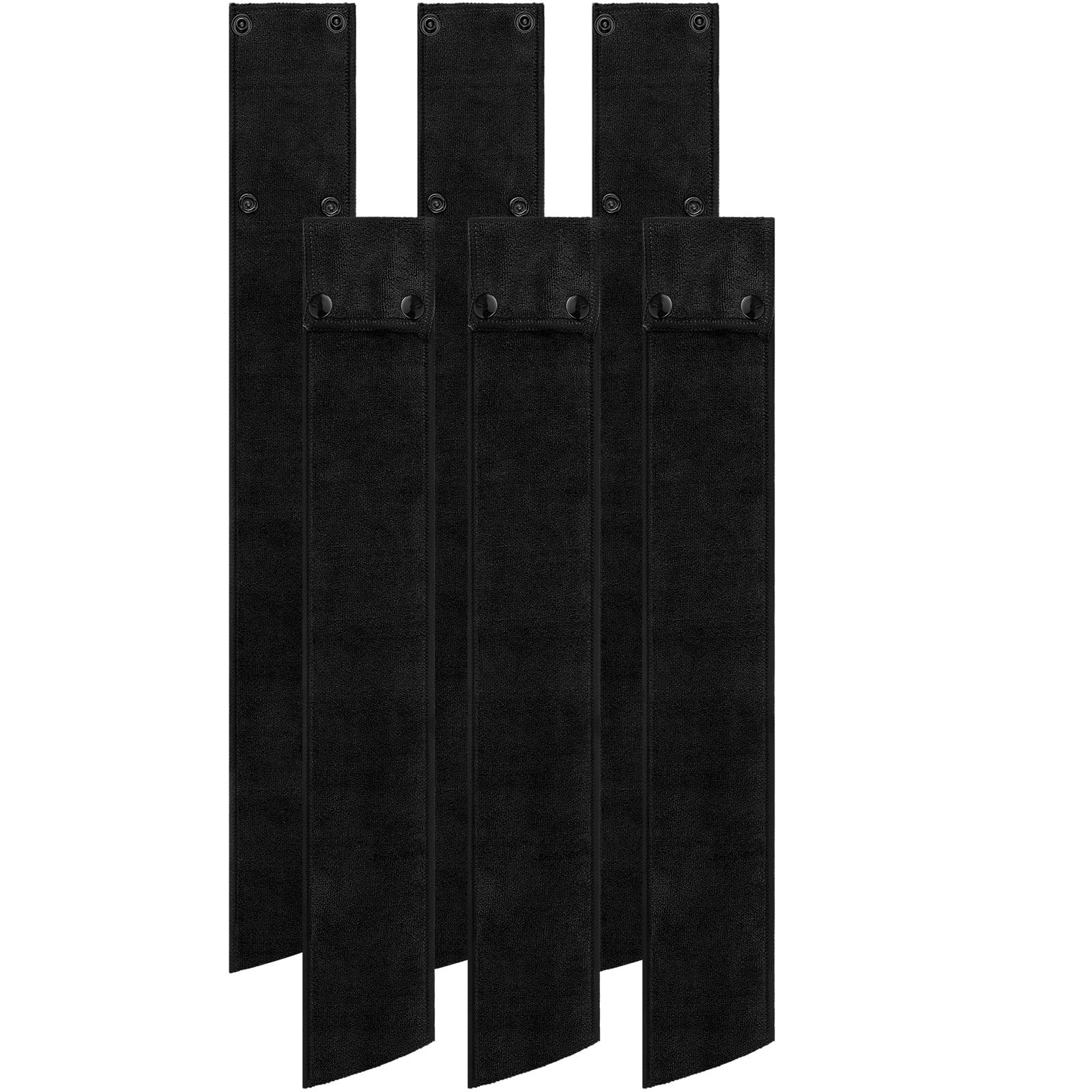 6 Pcs Football Towel Thin Sports Towel with Buttons Football Accessories Drip...