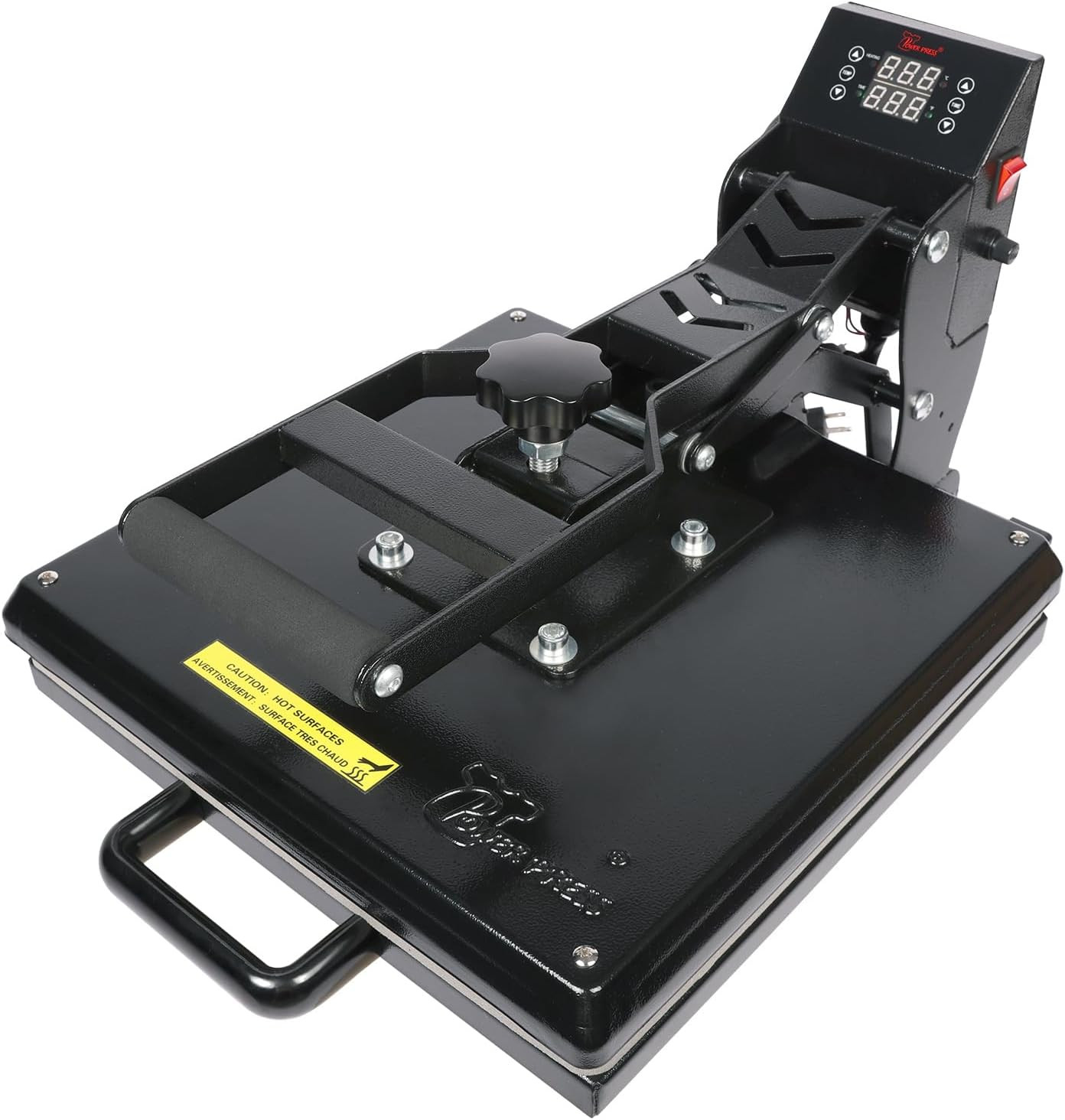 Industrial-Quality Digital Sublimation Heat Press Machine for T Shirt, 15X15 Inc