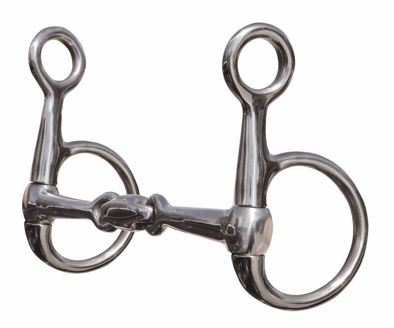 Horse 6" English Riding Double Jointed Baucher Bit 35526D