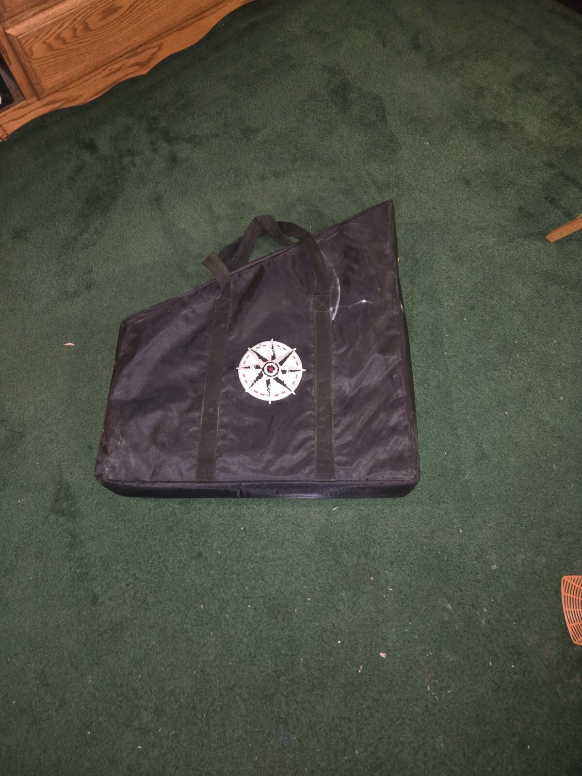 Vintage Marlboro Compass Poker Table Top-w/Travel Case