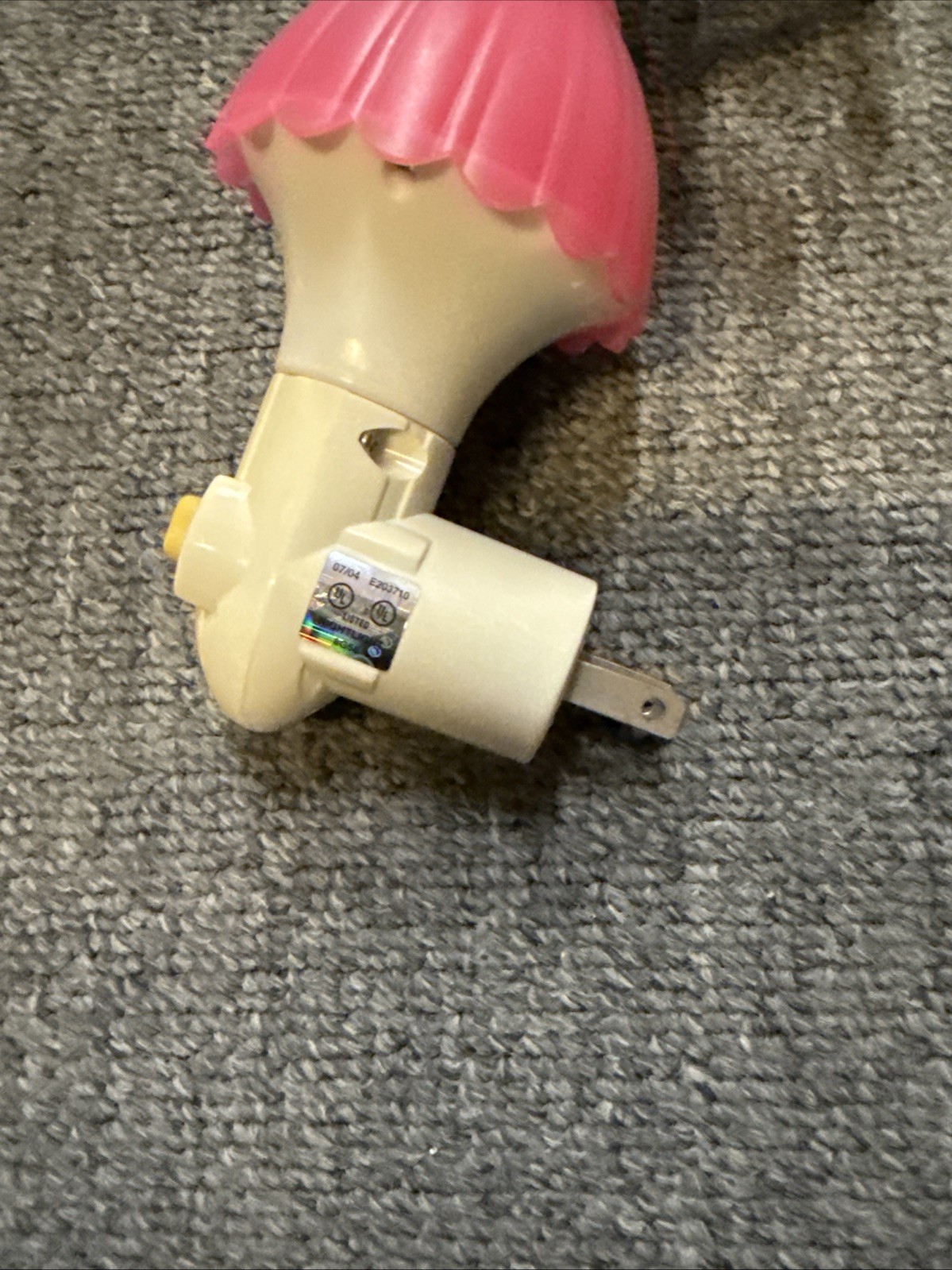 Hummingbird And Flower Plug In Nightlight