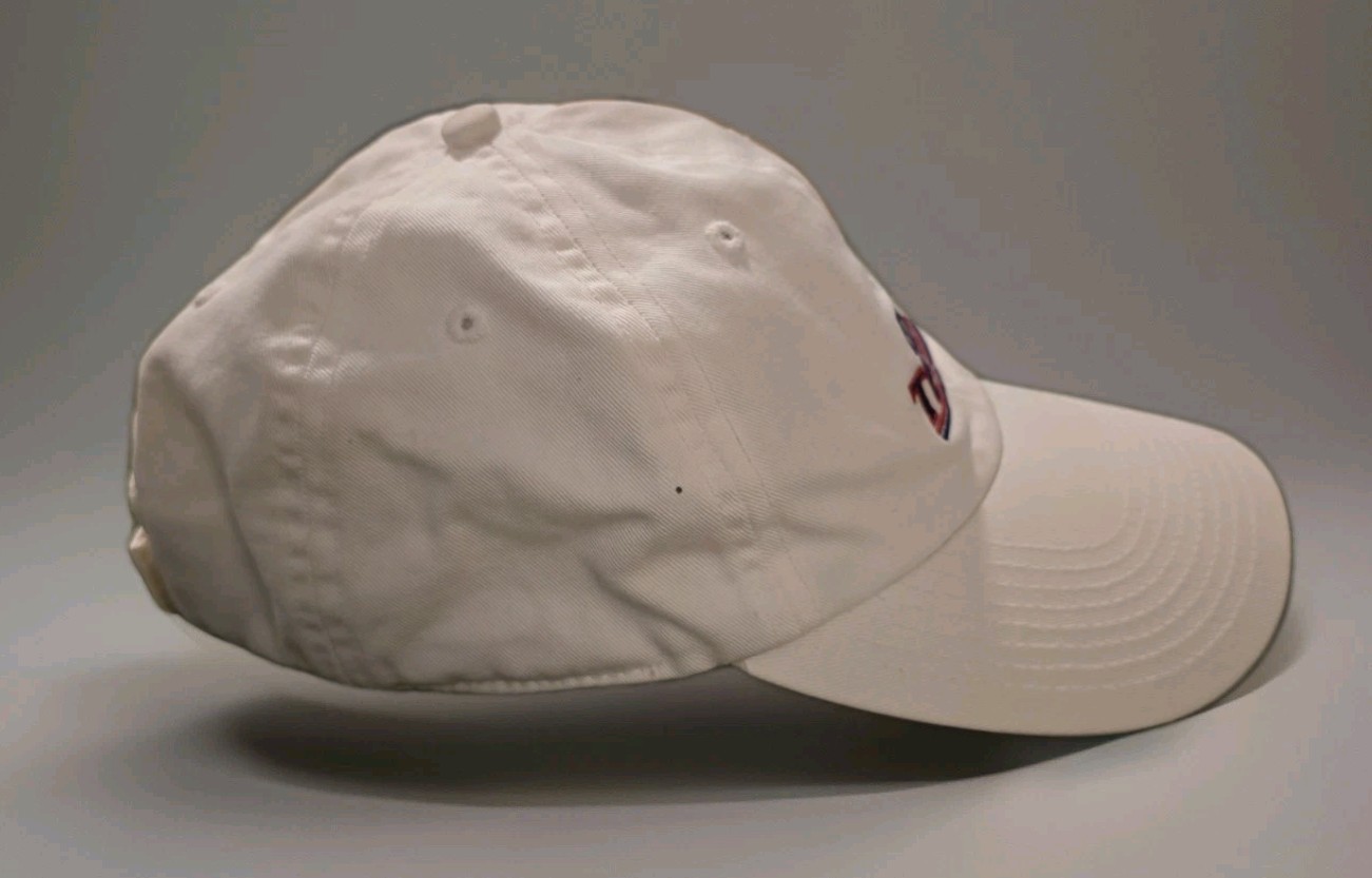The Game One Size White PGA Tour Golf Hat Adjustable Strapback Vintage