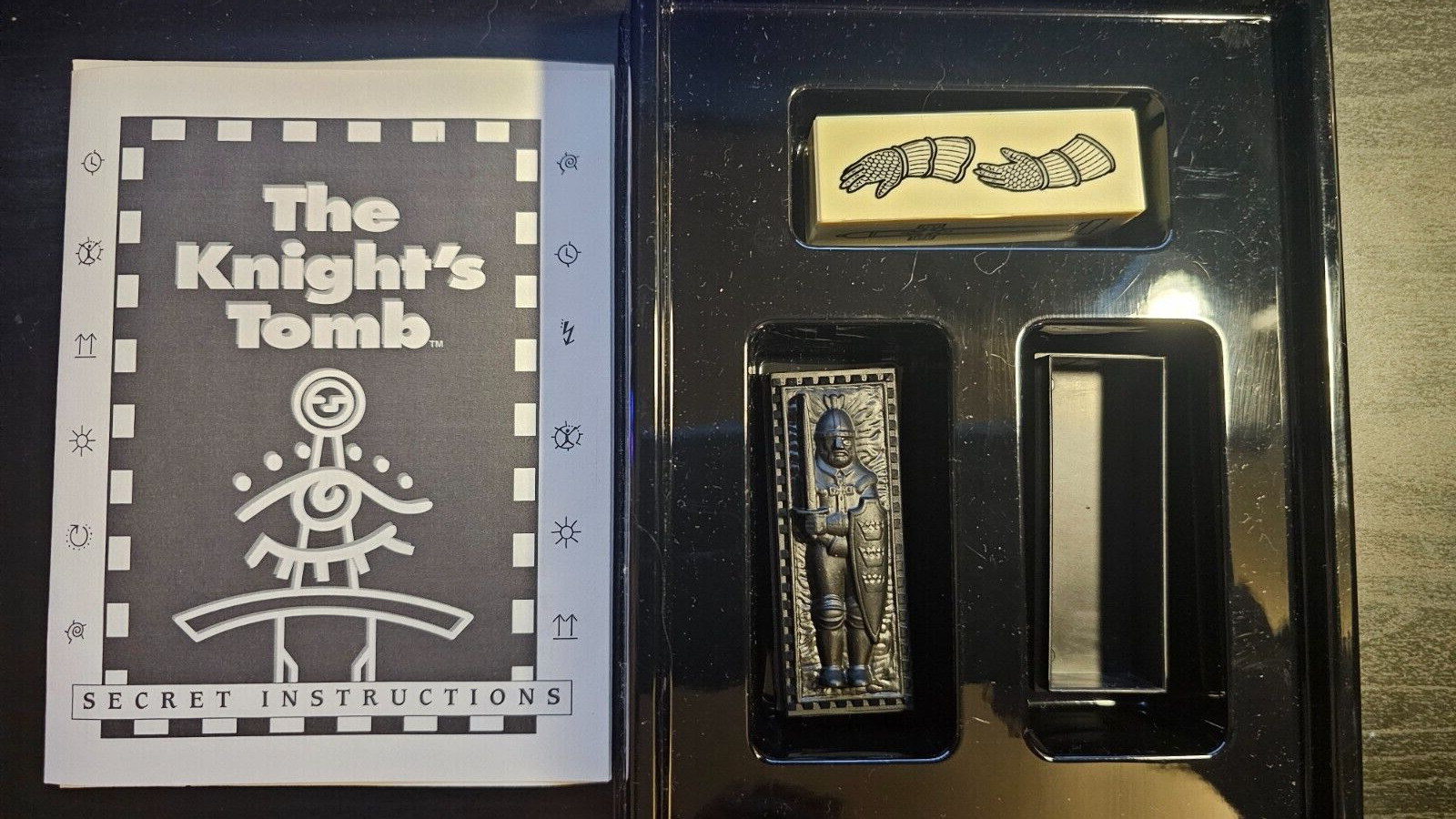 Vintage Tenyo Knight's Tomb Magic Illusion Trick w Instructions Milton Bradley