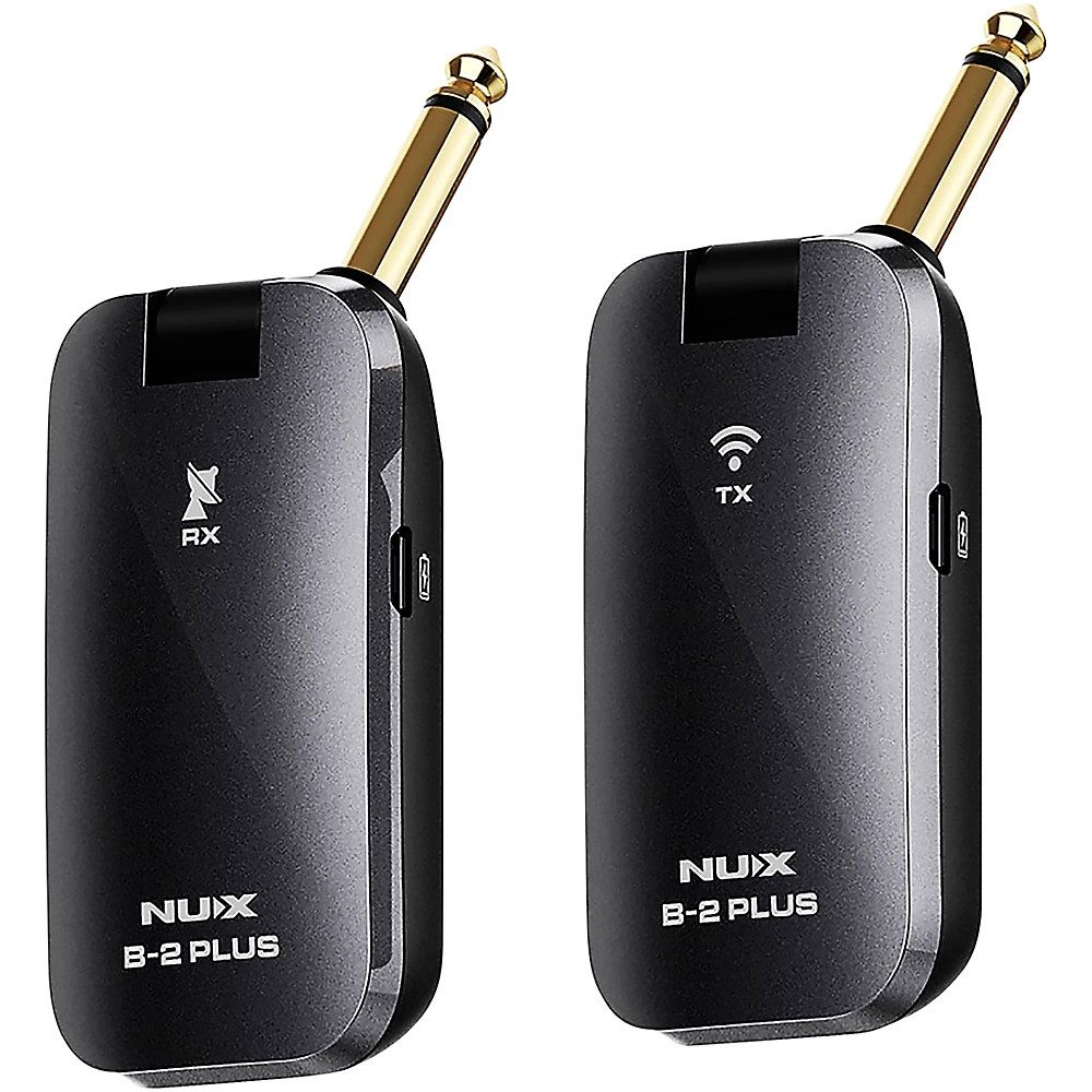 NUX B2 PLUS 2.4GHz Guitar Wireless System Black