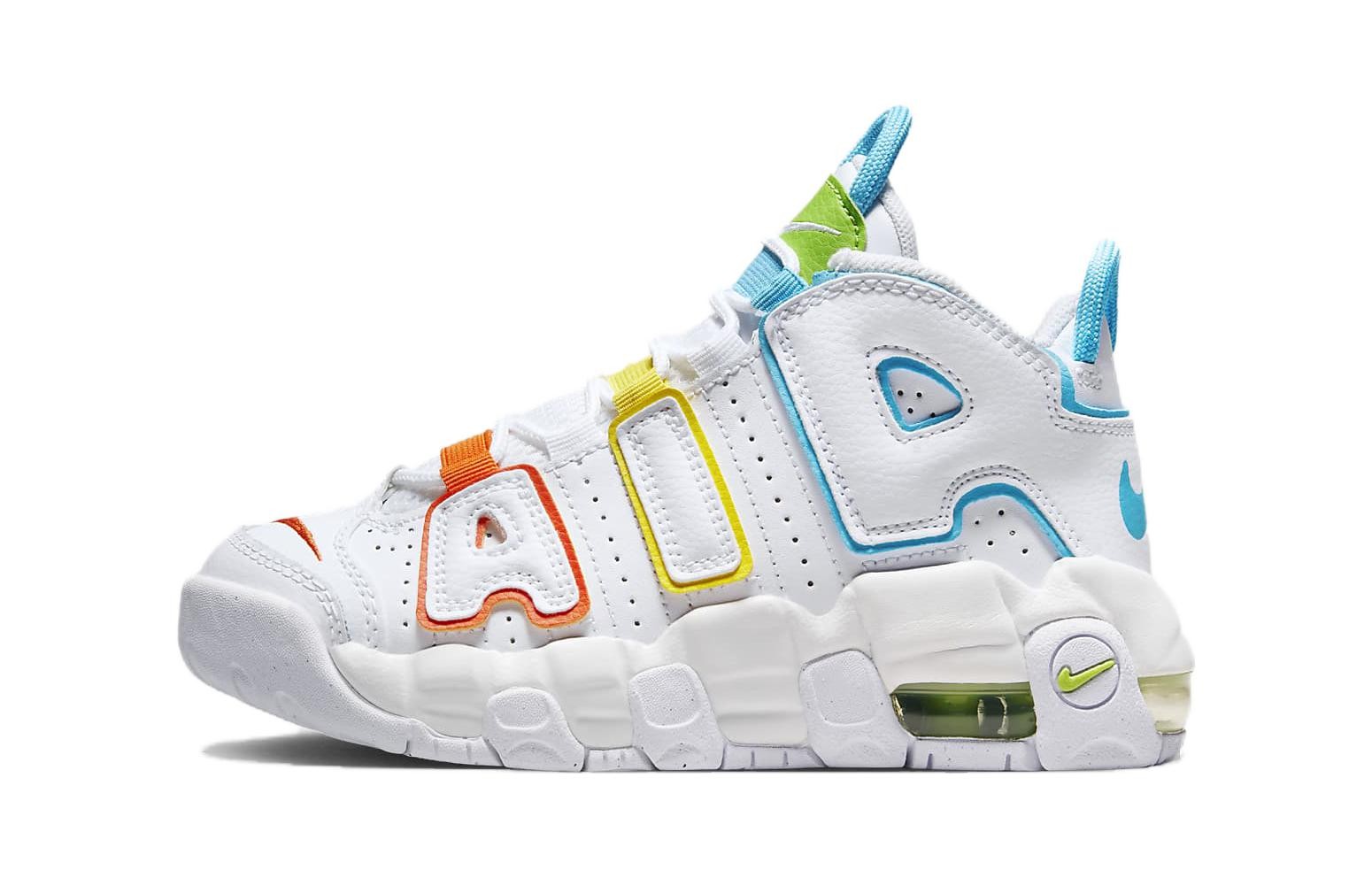 Nike Air More Uptempo Low White Rainbow - FJ4625-100