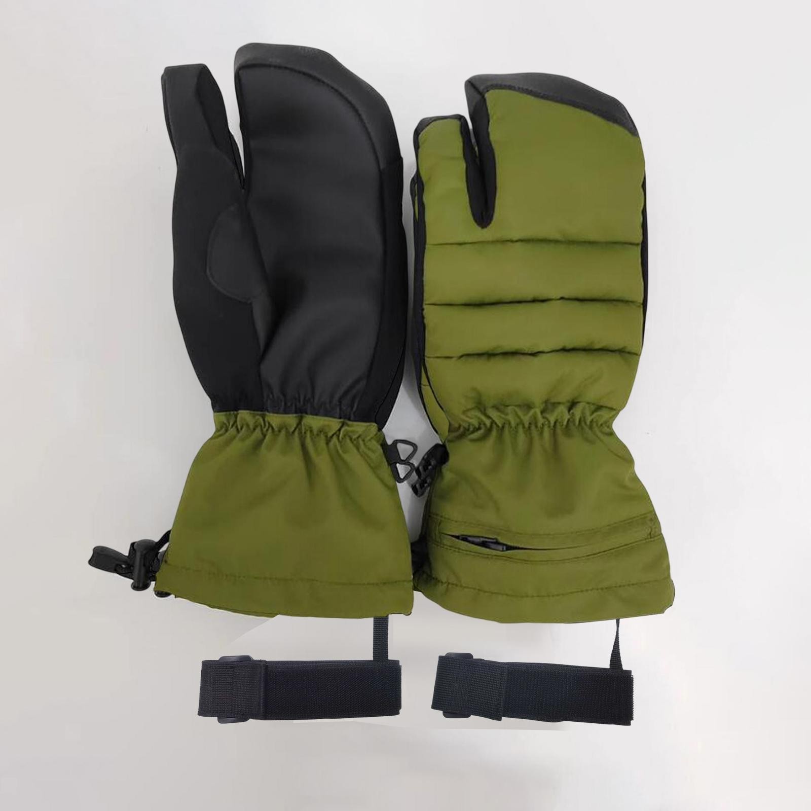 2x Ski Glove Wrist Straps Winter Glove Straps Adjustable Wristband Anti Lose