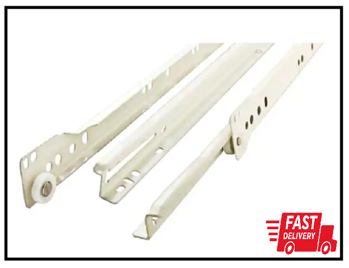 20 In. Self-Closing Bottom Mount Drawer Slide Set 1-Pair (2 Pieces)