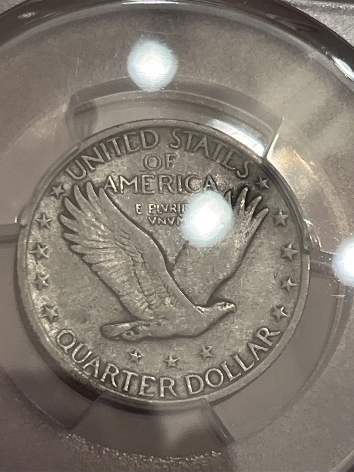 1923 standing Liberty quarter PCGS VF 30
