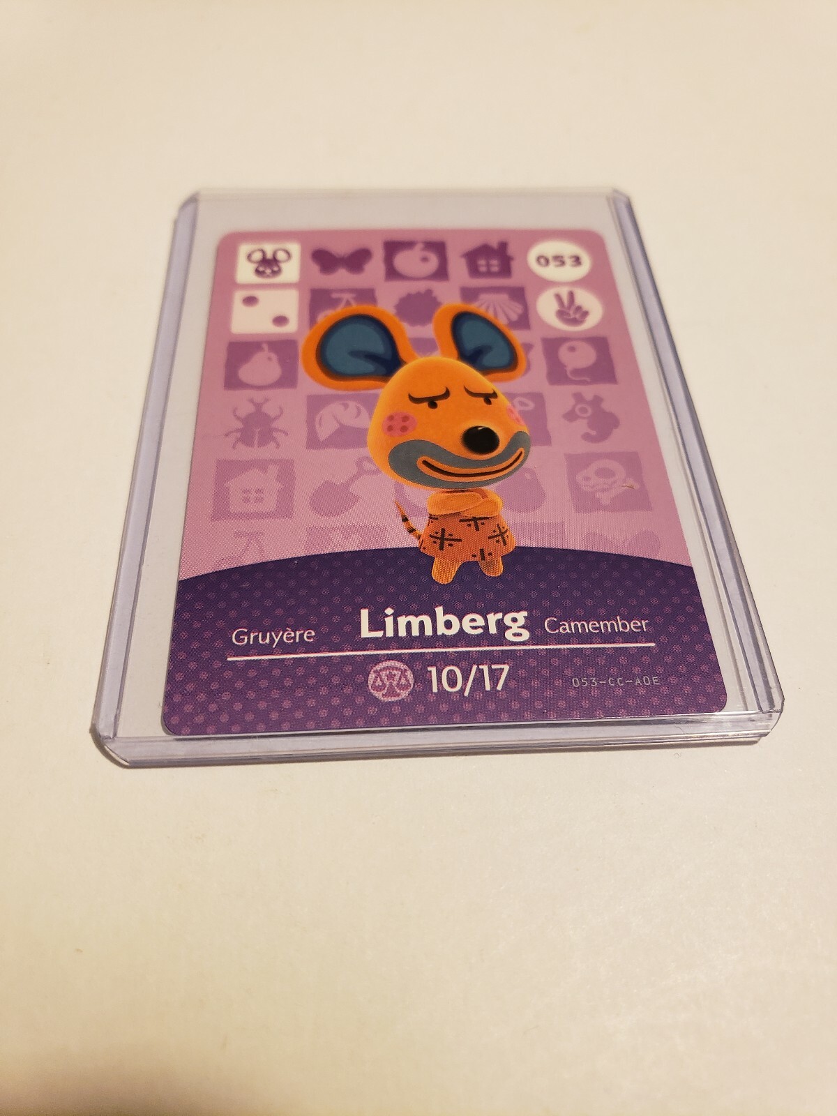 !SUPER SALE! Limberg # 053 Animal Crossing Amiibo Card Horizons Series 1 MINT!