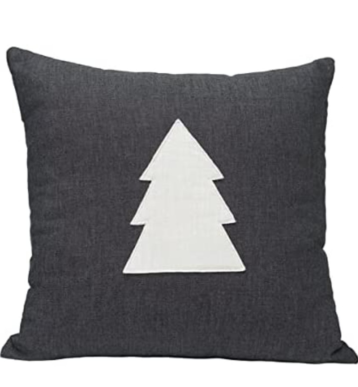 Style Me Pretty 45408, Christmas Pillow, Grey