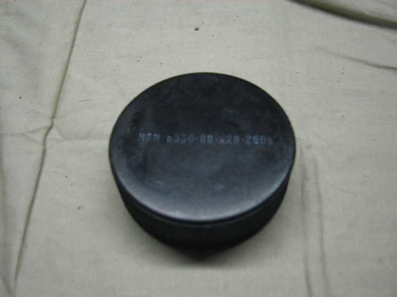 *US military hockey puck NSN black new old stock rare?