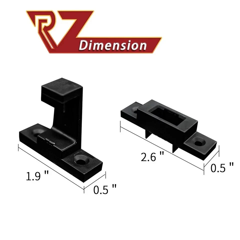 RV Exit Window Latch Bracket - Emergency Replacement Hardware for Camper