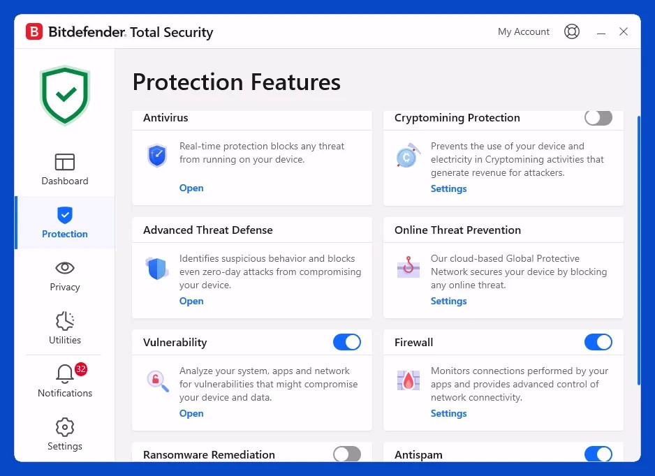 Bitdefender Total Security 2026 - 3 Years 3 Devices (Windows,Mac,Android)