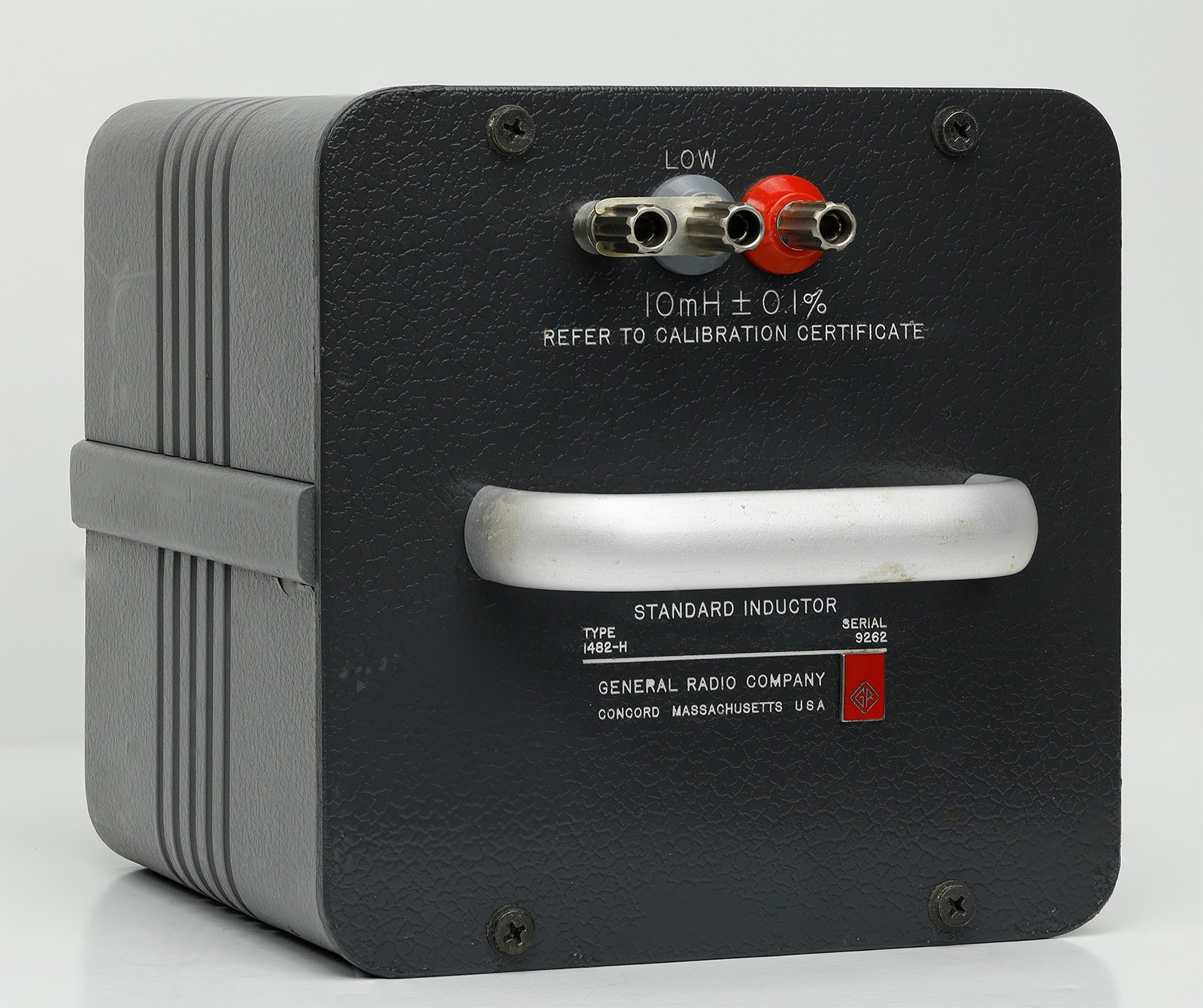GR General Radio, GenRad IET Labs 1482-H Standard Inductor 10 mH 1482H 0.1%