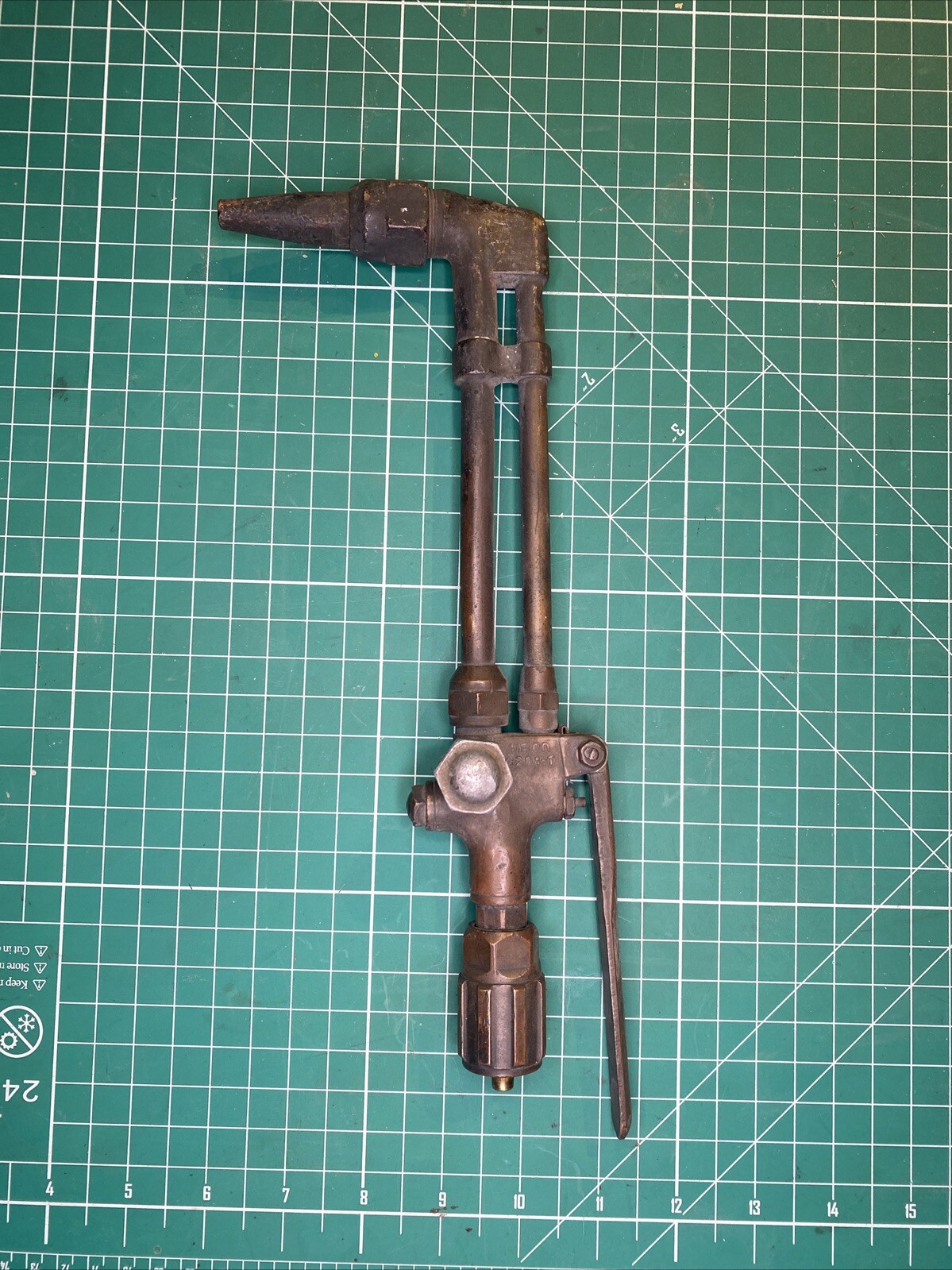 Meco Cutting Welding Torch 3201-T Valve Untested See Pic
