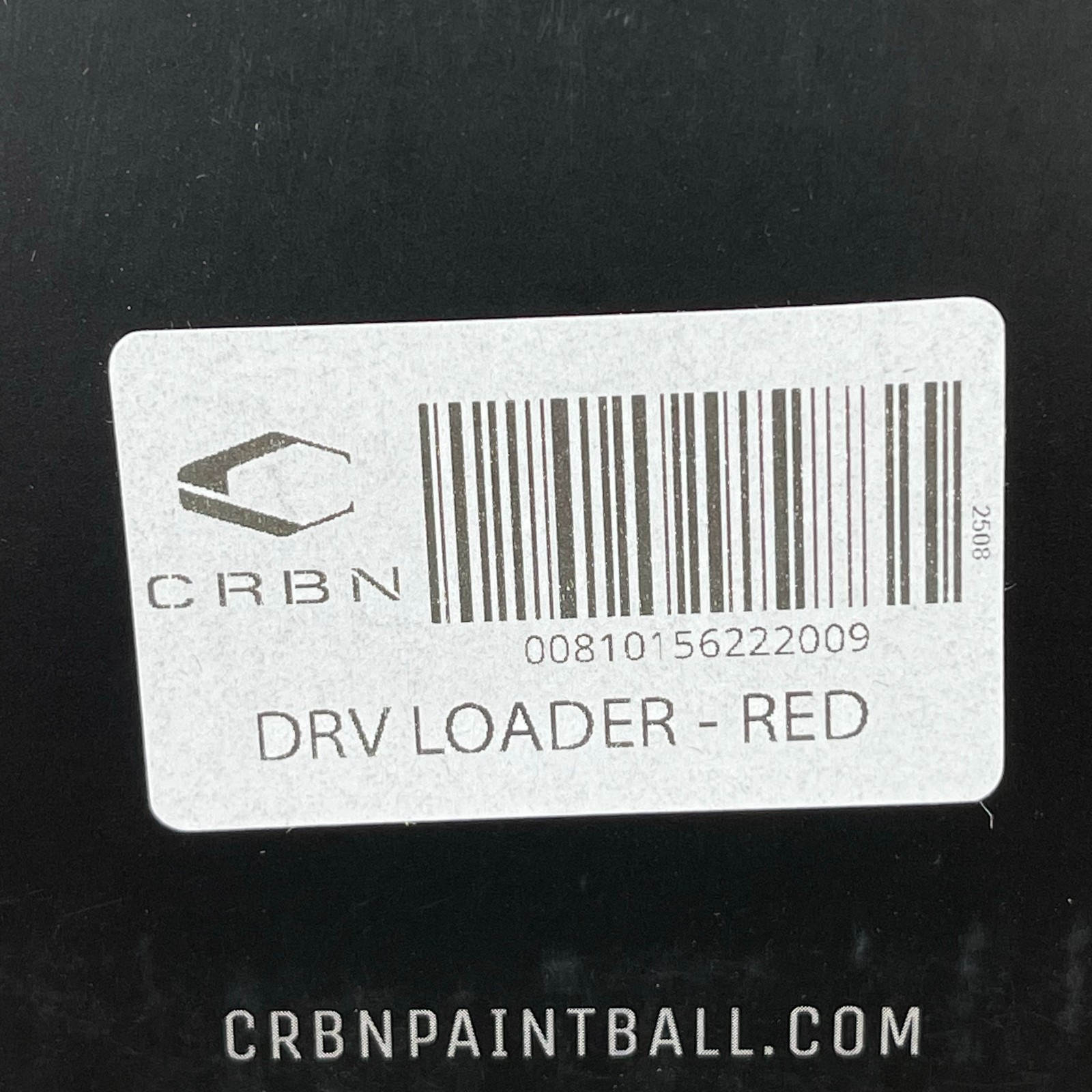 NEW Carbon CRBN DRV Paintball Loader - Red
