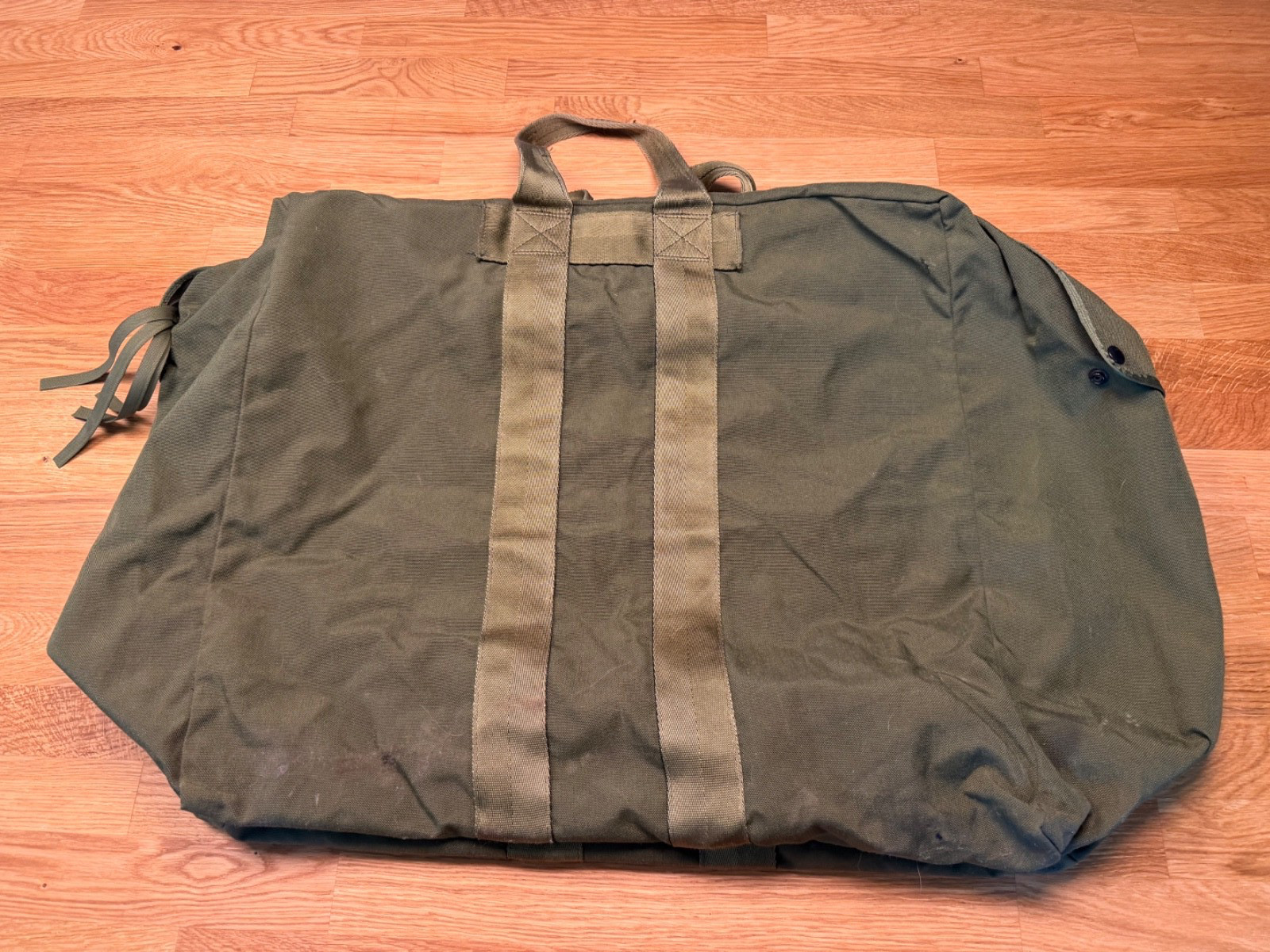 USGI Military A-3 Flyer Kit Bag Aircrew Pilot Flight Duffel OD Green Nylon USAF