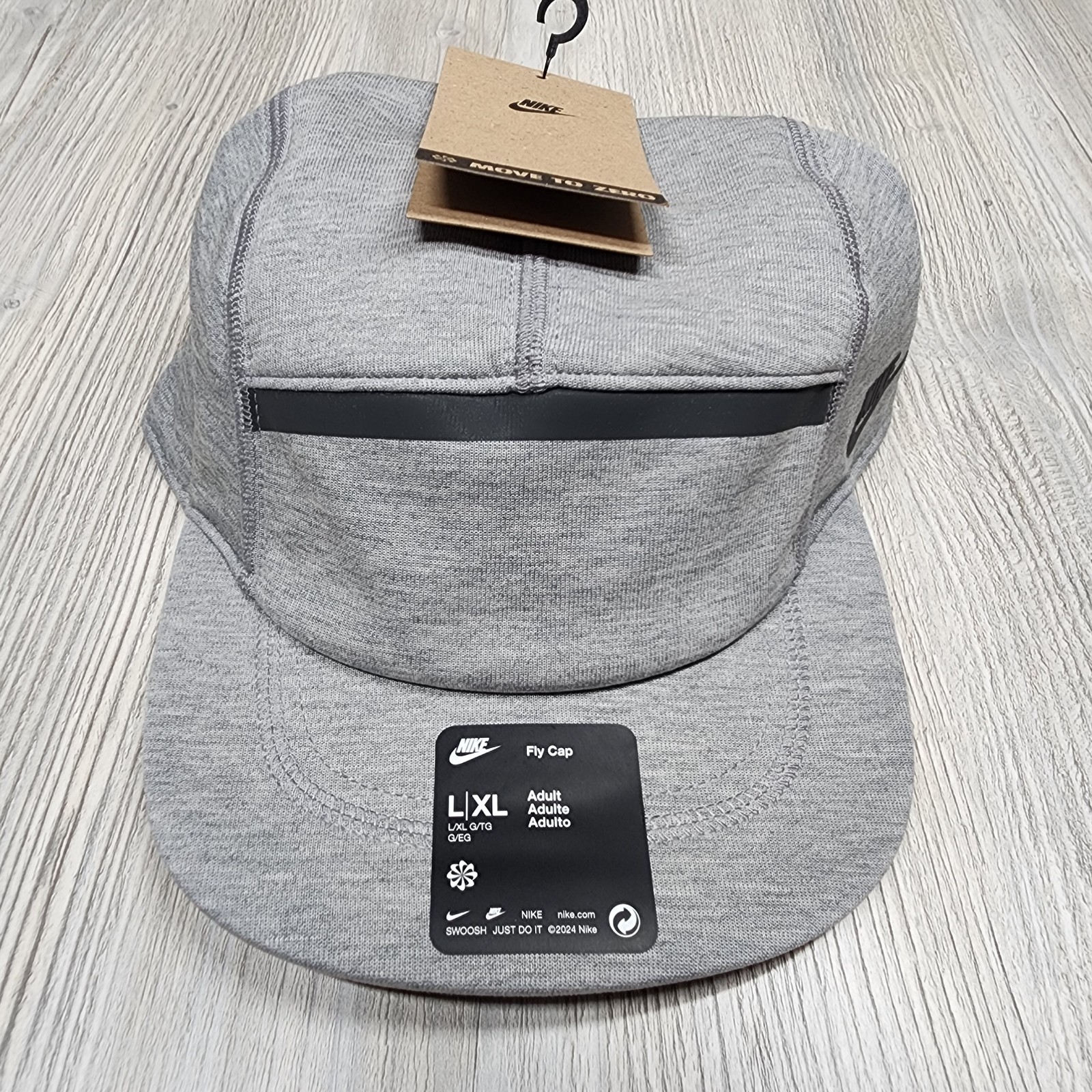 Nike Fly Unstructured Tech Fleece Hat Adjustable Mens Size L/XL New HJ3504-063