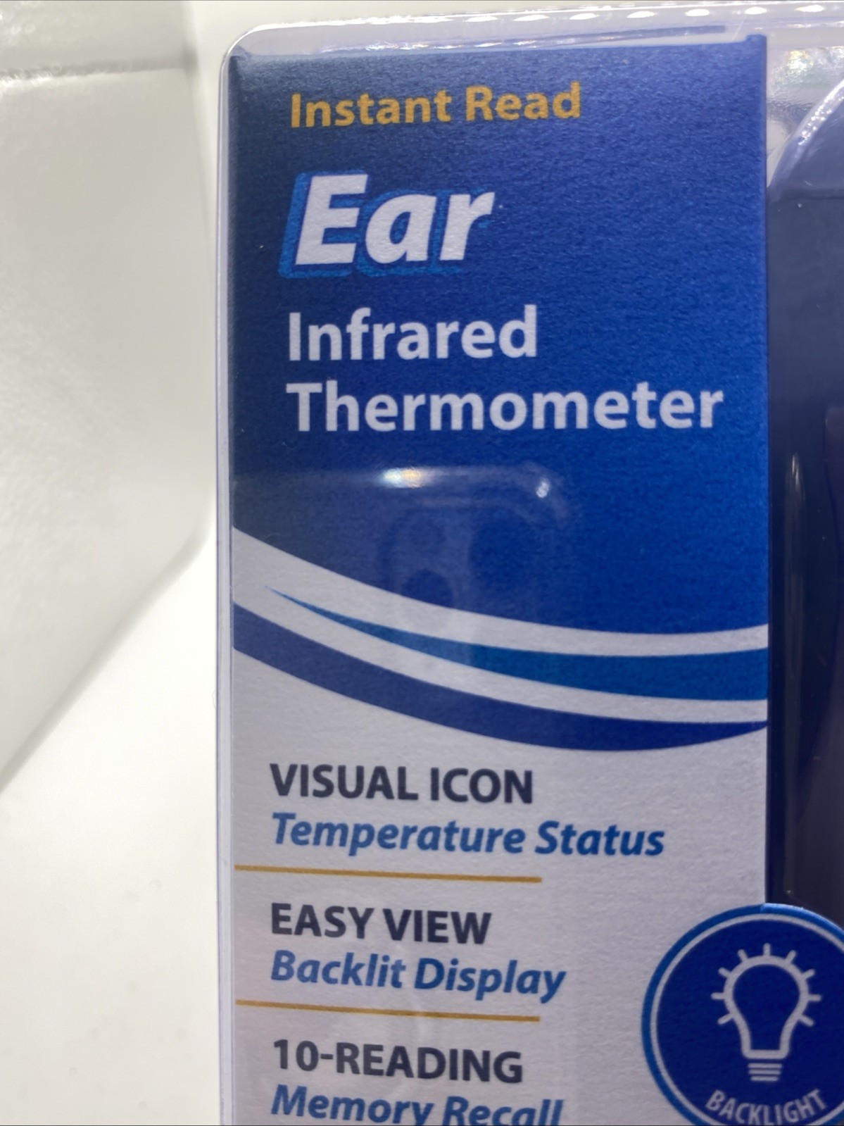 Ear Thermometer Instant Read Infrared TS7 Veridian HealthCare NEW All Ages