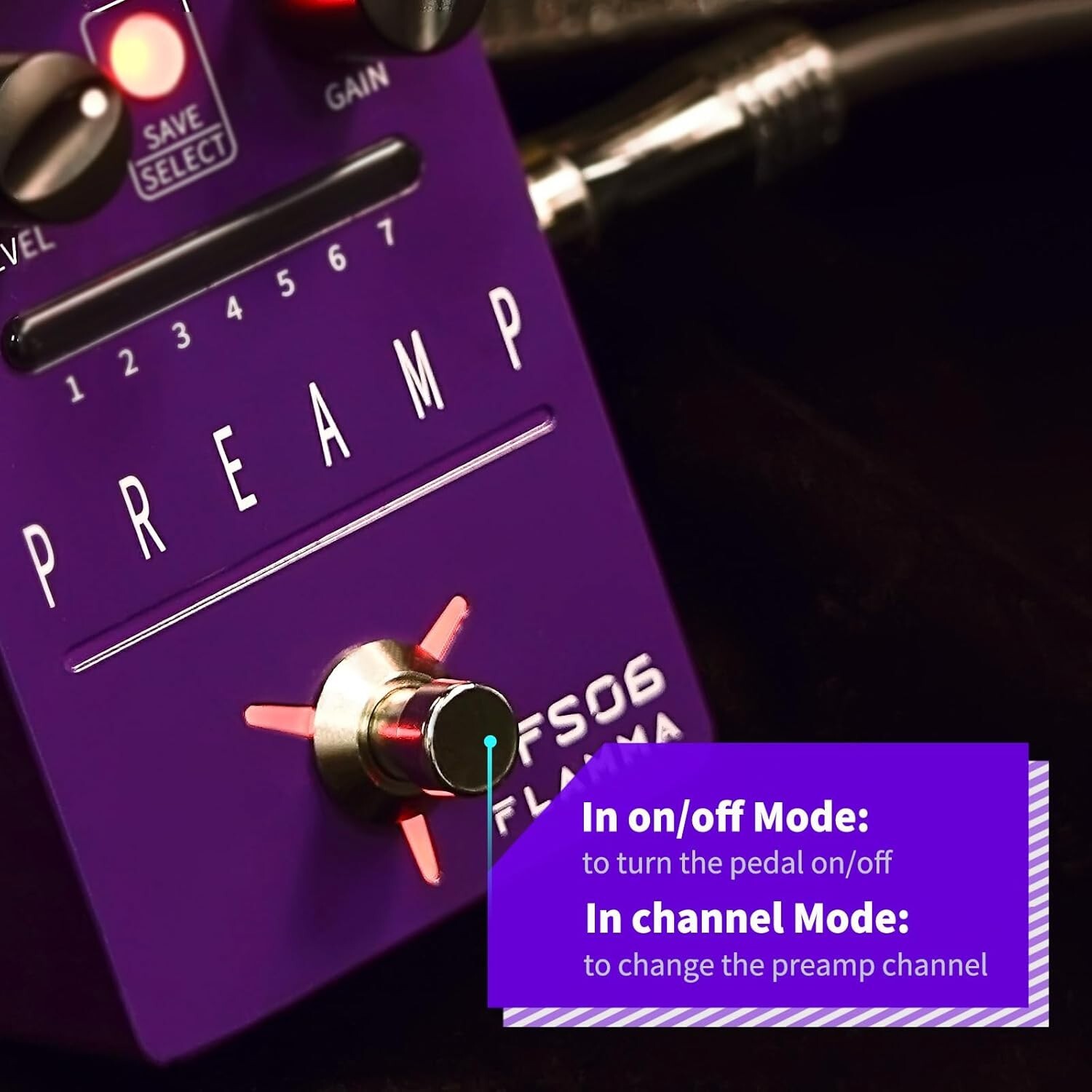 Compact Digital Preamp Pedal - 7 Models & Easy Customization for All Levels