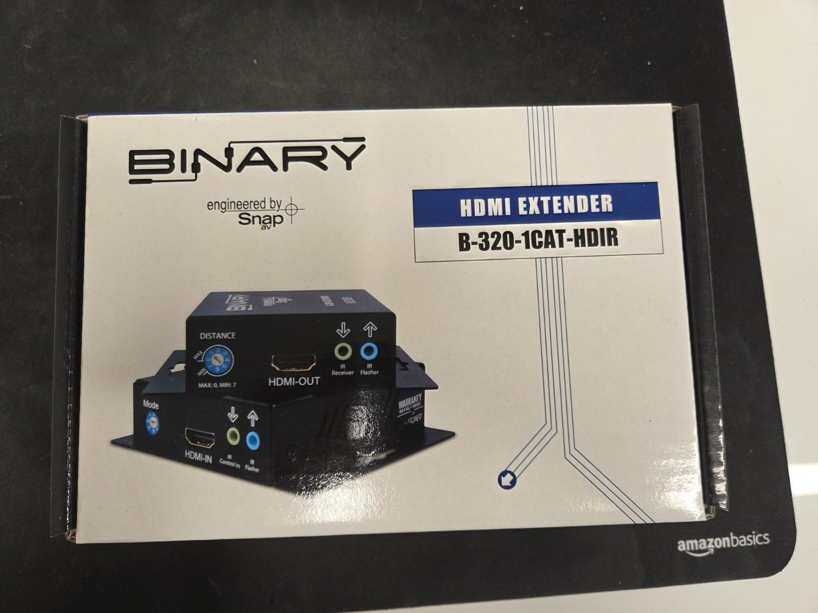 Binary B-320-1CAT-HDIR HDMI Audio/Video Transmitter