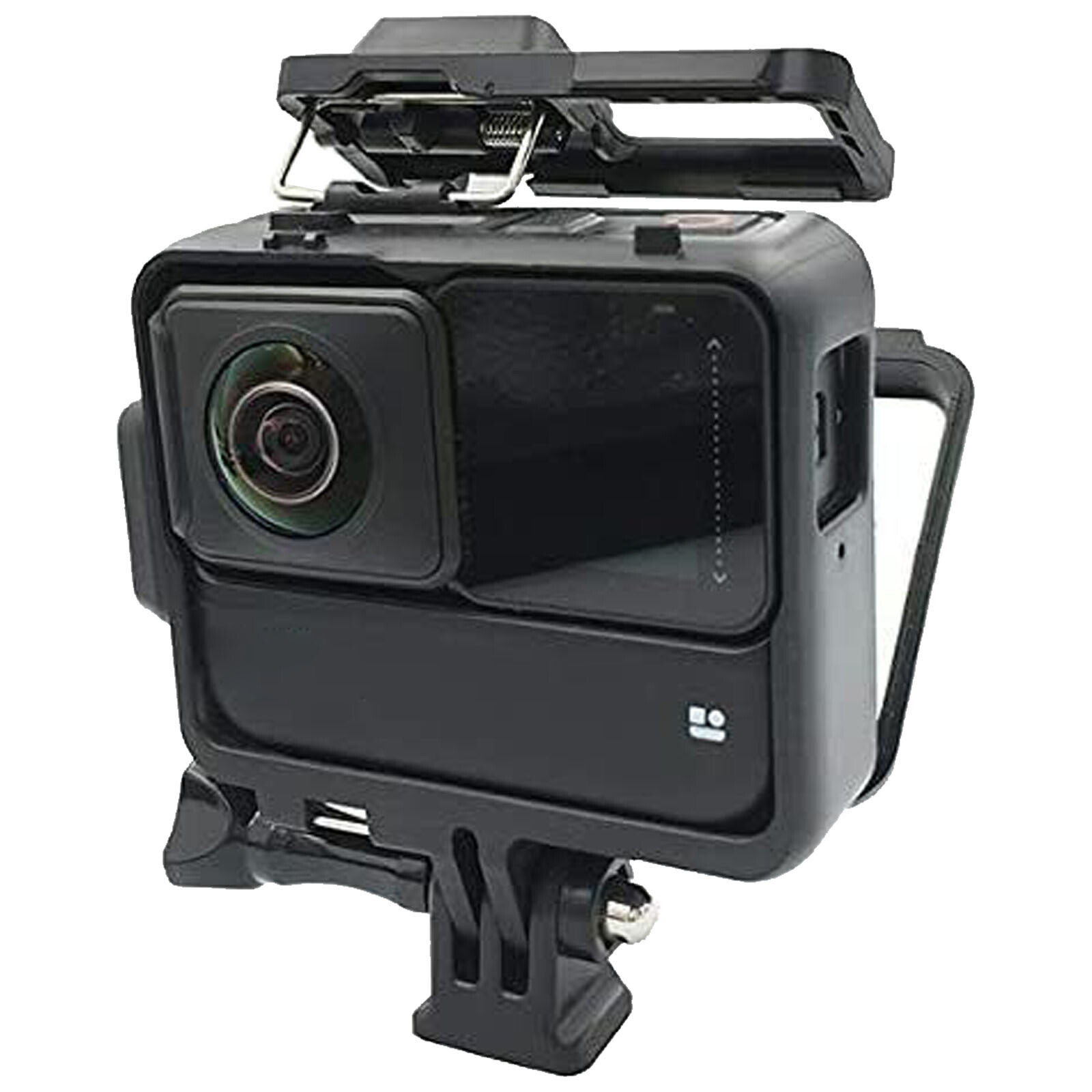 ABS Mount Bracket Case Frame for Insta360 ONE R RS with Boosted Battery Base
