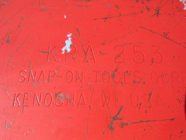 SNAP ON TOOLS KRA-253 RED STORAGE CASE / TOOL BOX NEW LOGO KRA 253 KRA253.