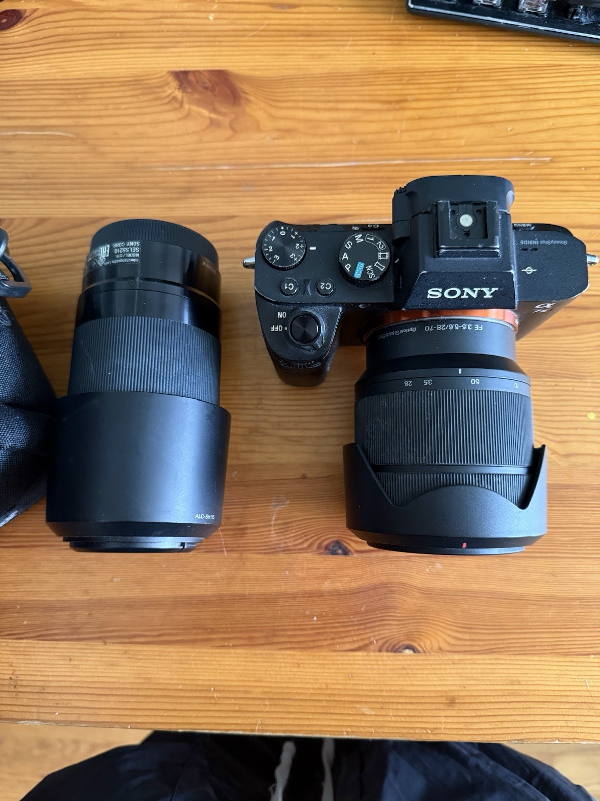 Sony Alpha a7 II Camera Bundle with FE 28-70mm & 55-210mm Lenses, Camera Bag