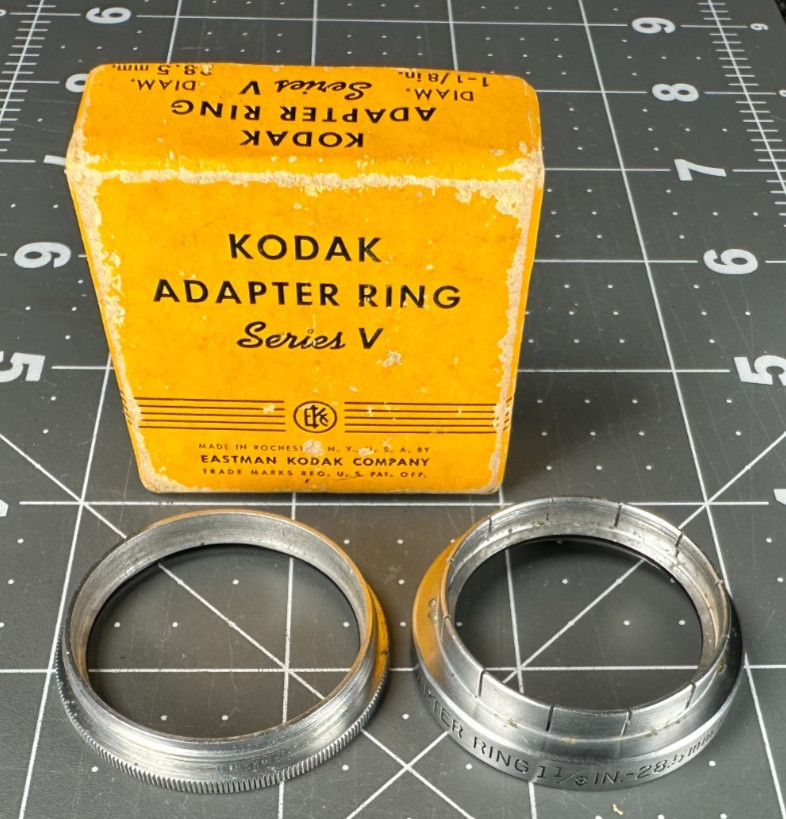 ☆ KODAK Series 5 Push-In ADAPTER RING No. 1-1/8 Inch - 28.5mm ☆P209