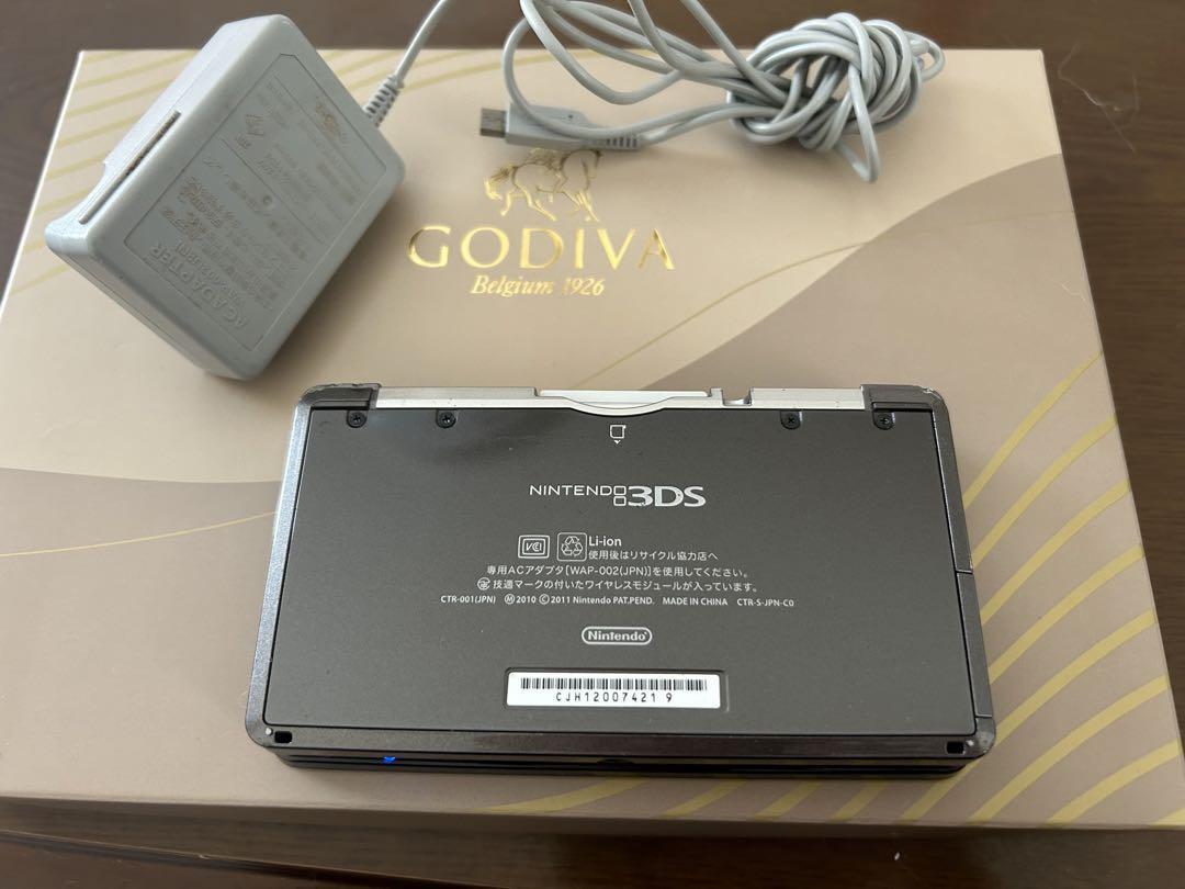 3DS 3Ds Black Body Charger With Software Japan
