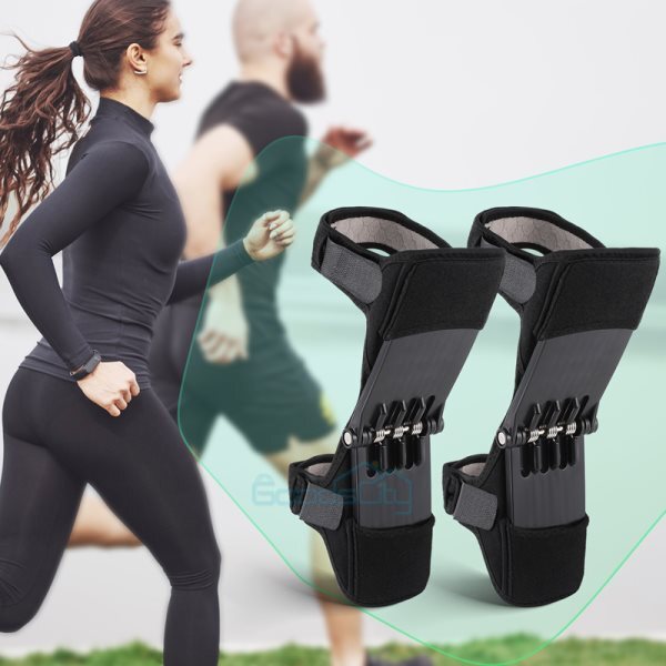 1/2PCS Knee Support Brace Sport Kneecap Joint Booster Protector Quick--to-releas