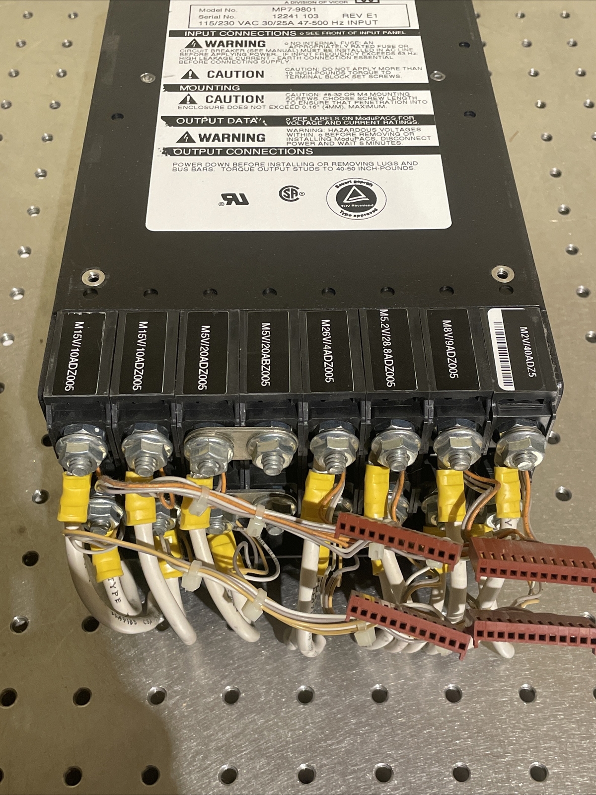 Vicor / Westcor Auto-Ranging MegaPac MP7-9801