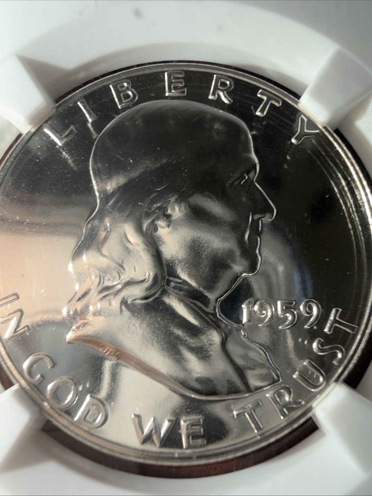 1959 Proof Franklin Half Dollar 50c NGC PF-68